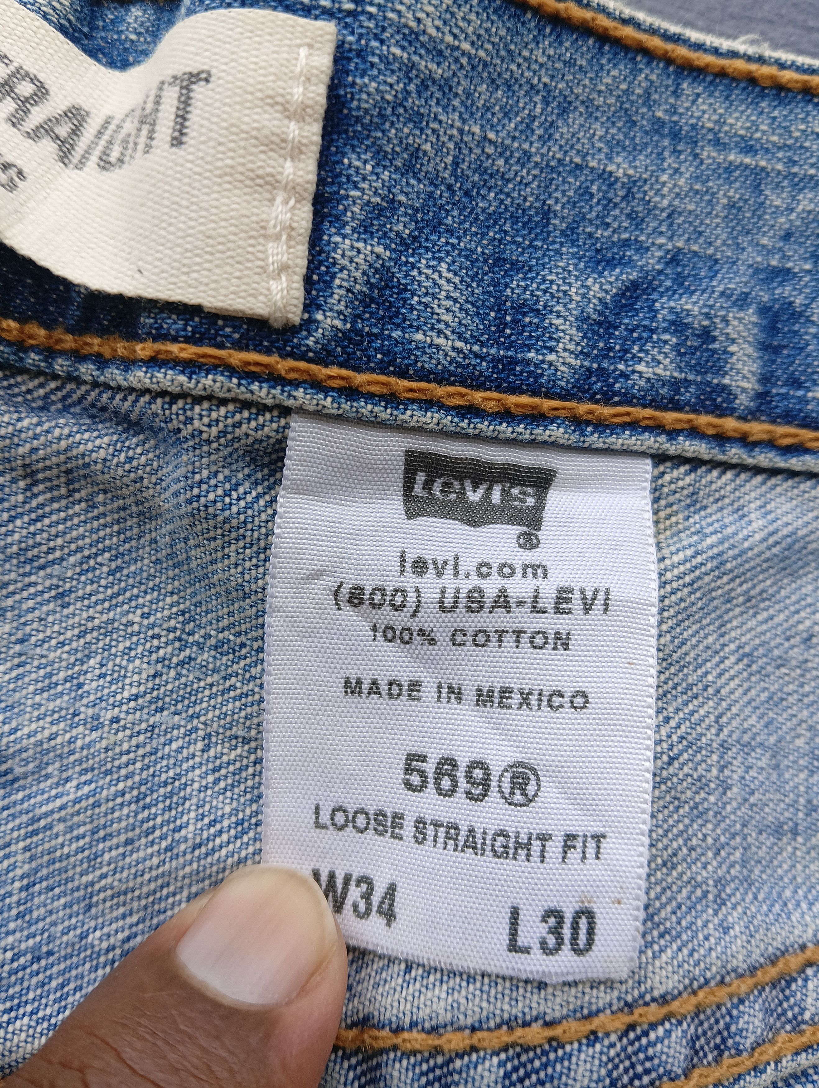 Levi's Vintage Clothing levis distressed jeans size 37 Size US 37 - 6 Thumbnail