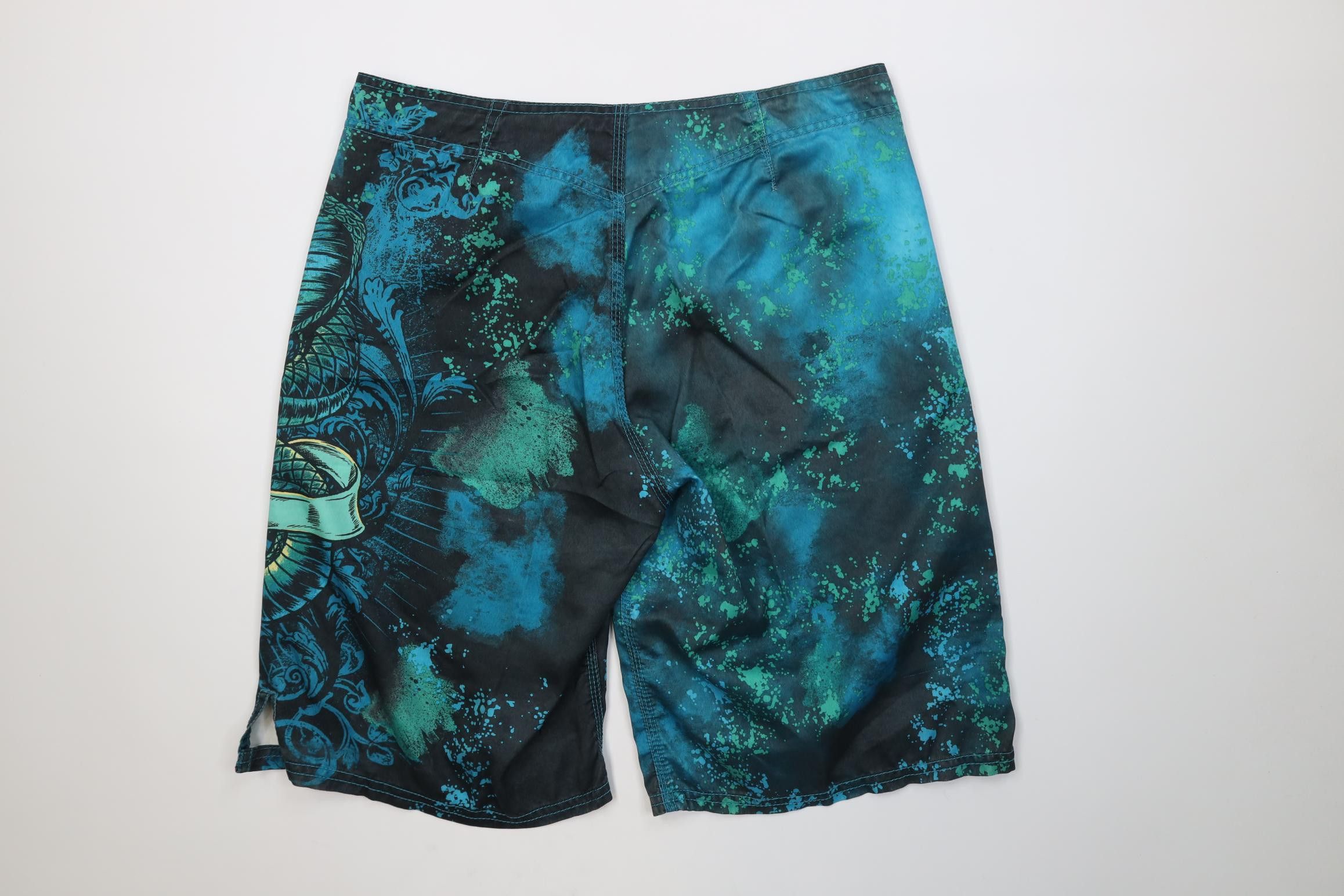 Vintage Vintage MMA Elite Cobra Snake UFC Fighting Shorts Trunks Size US 32 / EU 48 - 9 Thumbnail