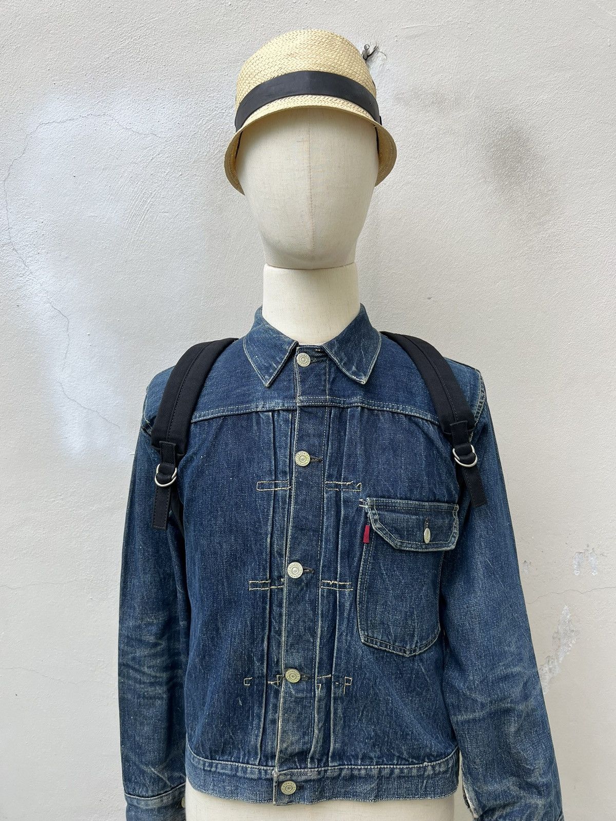 Vintage Agnes B. Black Backpack Bag