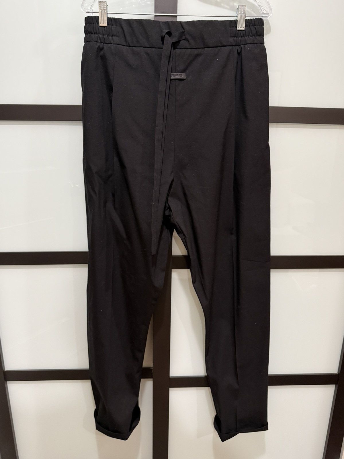 Fear of God Fear of God Oxford Drawstring Eternal Pants Black Size Large Size US 34 / EU 50 - 7 Thumbnail