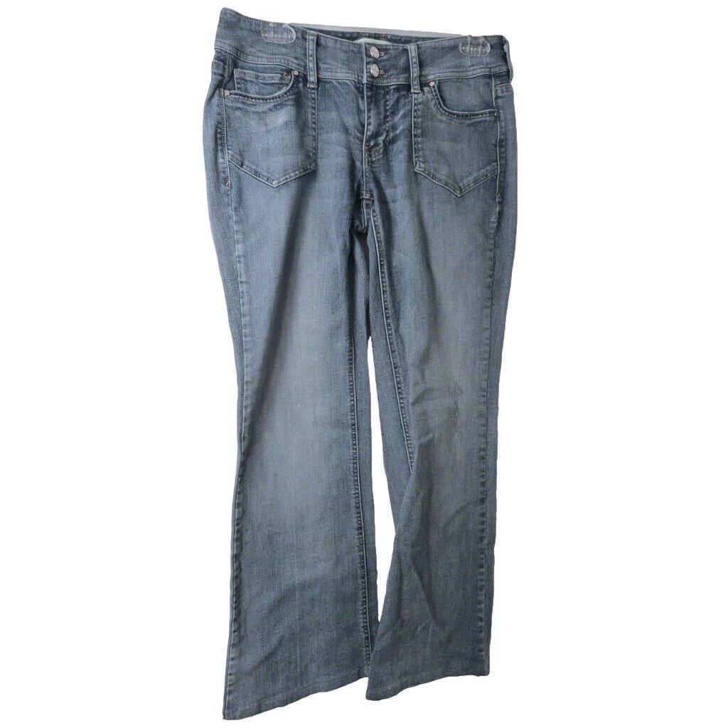 White House Black Market White House Black Market 4R Jeans Womens Denim Flare Leg Blu Size 30" / US 8 / IT 44 - 1 Thumbnail