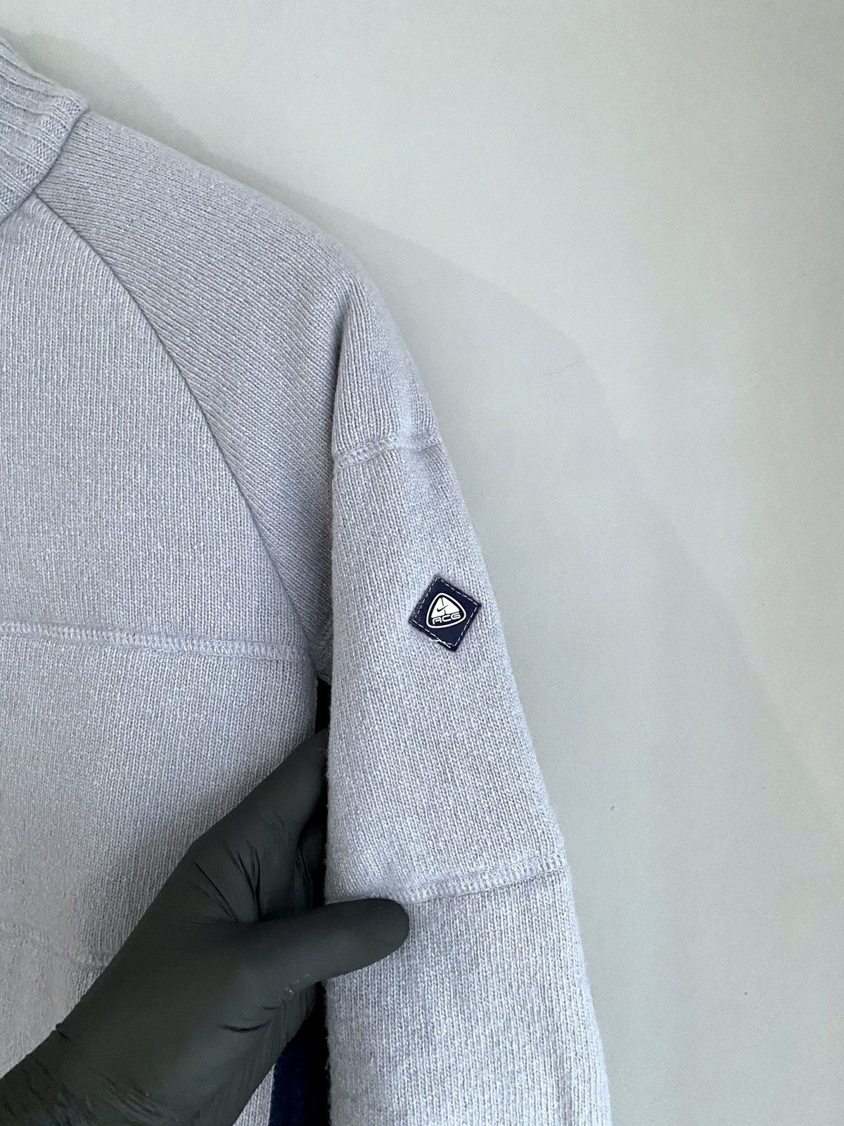 Nike ACG × Vintage Nike ACG Vintage Men’s Wool Sweater 1/4 Zip, Size L Size US L / EU 52-54 / 3 - 7 Thumbnail