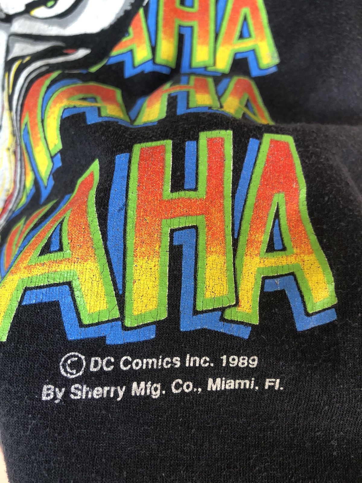 DC Comics × Vintage Vintage 80s JOKER Batman Cartoon Movie Dc Comic Size US L / EU 52-54 / 3 - 6 Thumbnail