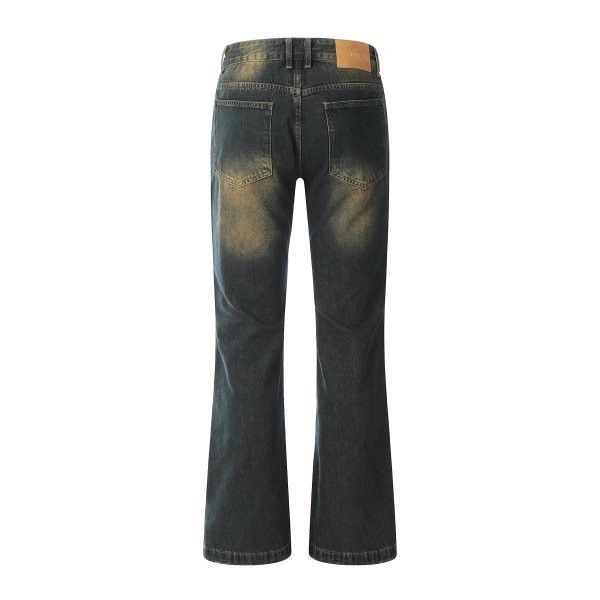 Japanese Brand × Jean American trendy slim fit loose straight casual flared jeans Size US 32 / EU 48 - 2 Thumbnail