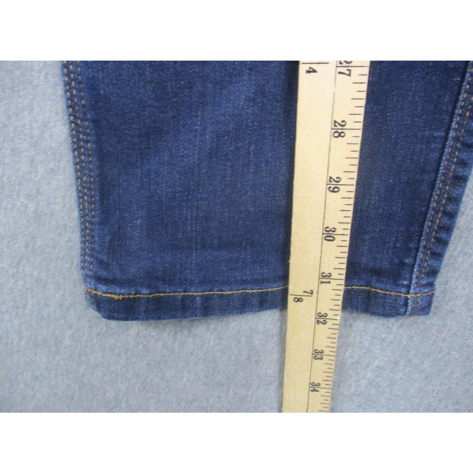 DUER DUER Jeans Mens 34x32 Dark Blue L2X Performance Denim Straight Leg Stretch Size US 34 / EU 50 - 7 Thumbnail