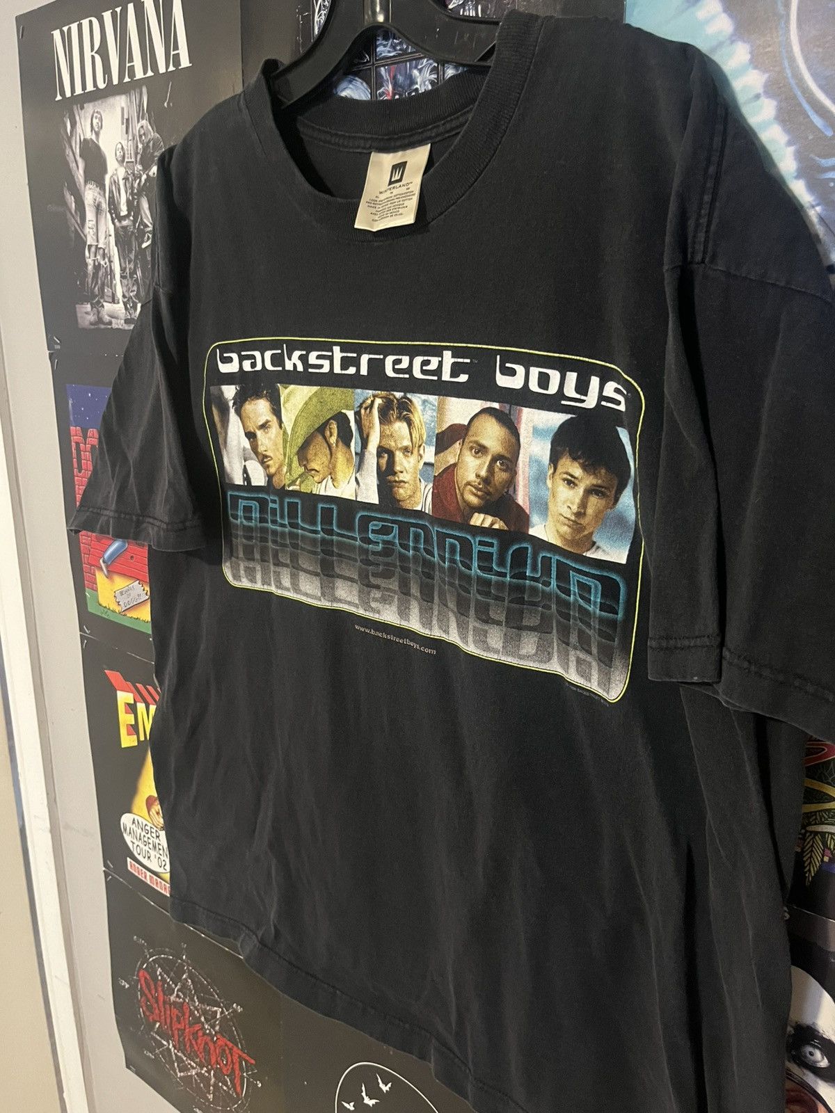 Tultex Vintage 1999 Backstreet Boys Millenium tour boxy faded tee Size US XL / EU 56 / 4 - 2 Thumbnail