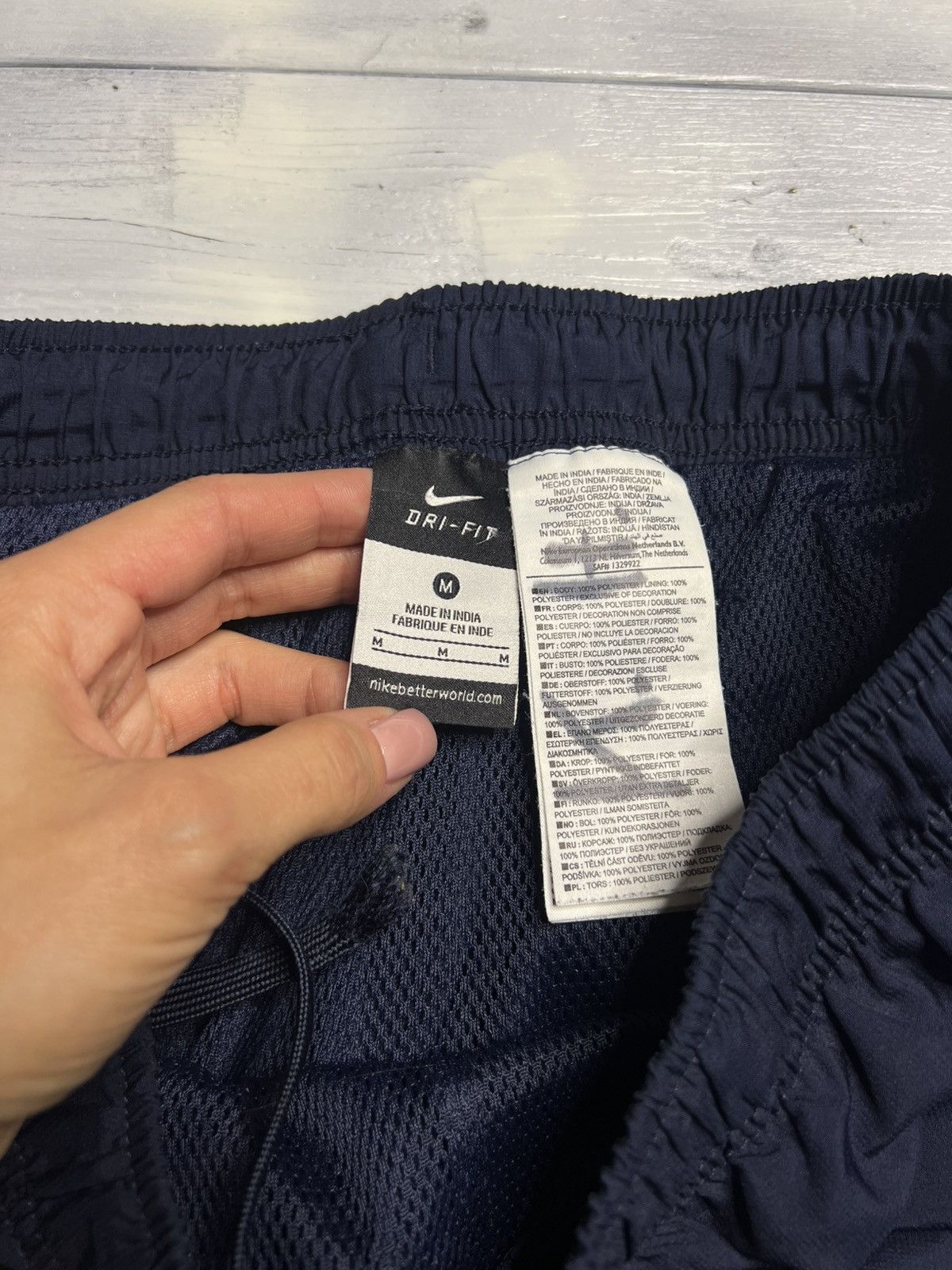 Nike Pants Nike Dri Fit Streetwear Small Swoosh Drill Size M Size US 32 / EU 48 - 6 Thumbnail