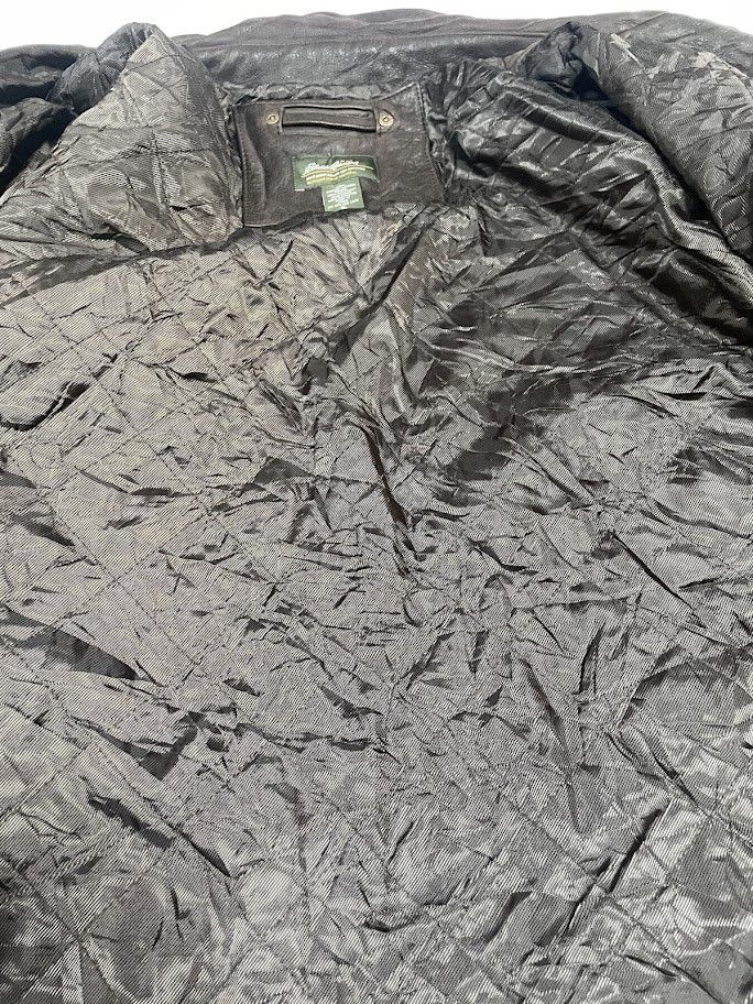 Eddie Bauer × Genuine Leather vintage Y2K Eddie Bauer genuine leather parka jacket Size US XL / EU 56 / 4 - 10 Thumbnail