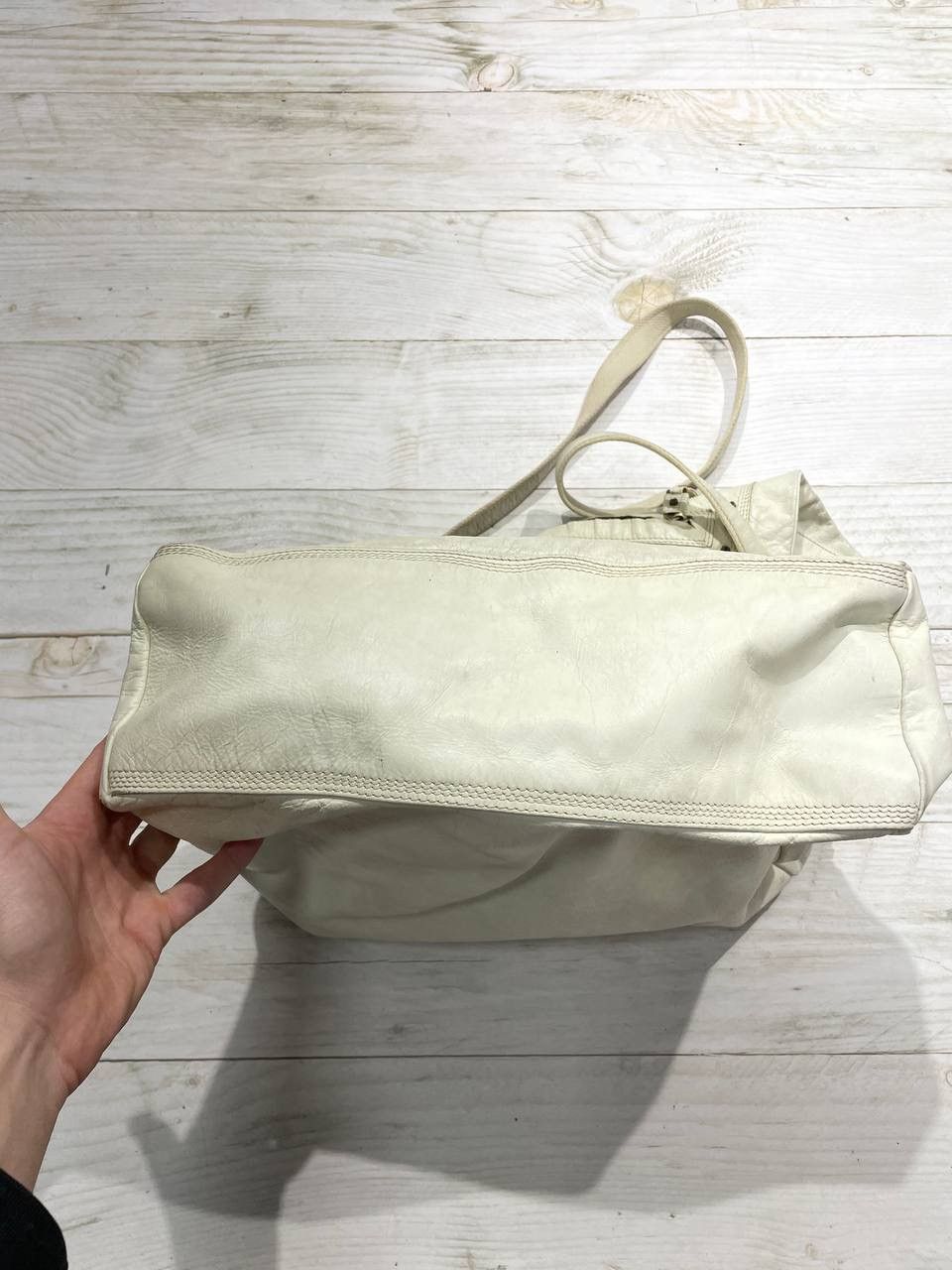 Diesel Vintage Diesel Leather Shoulders Messenger Bag Distrissed Size ONE SIZE - 11 Thumbnail