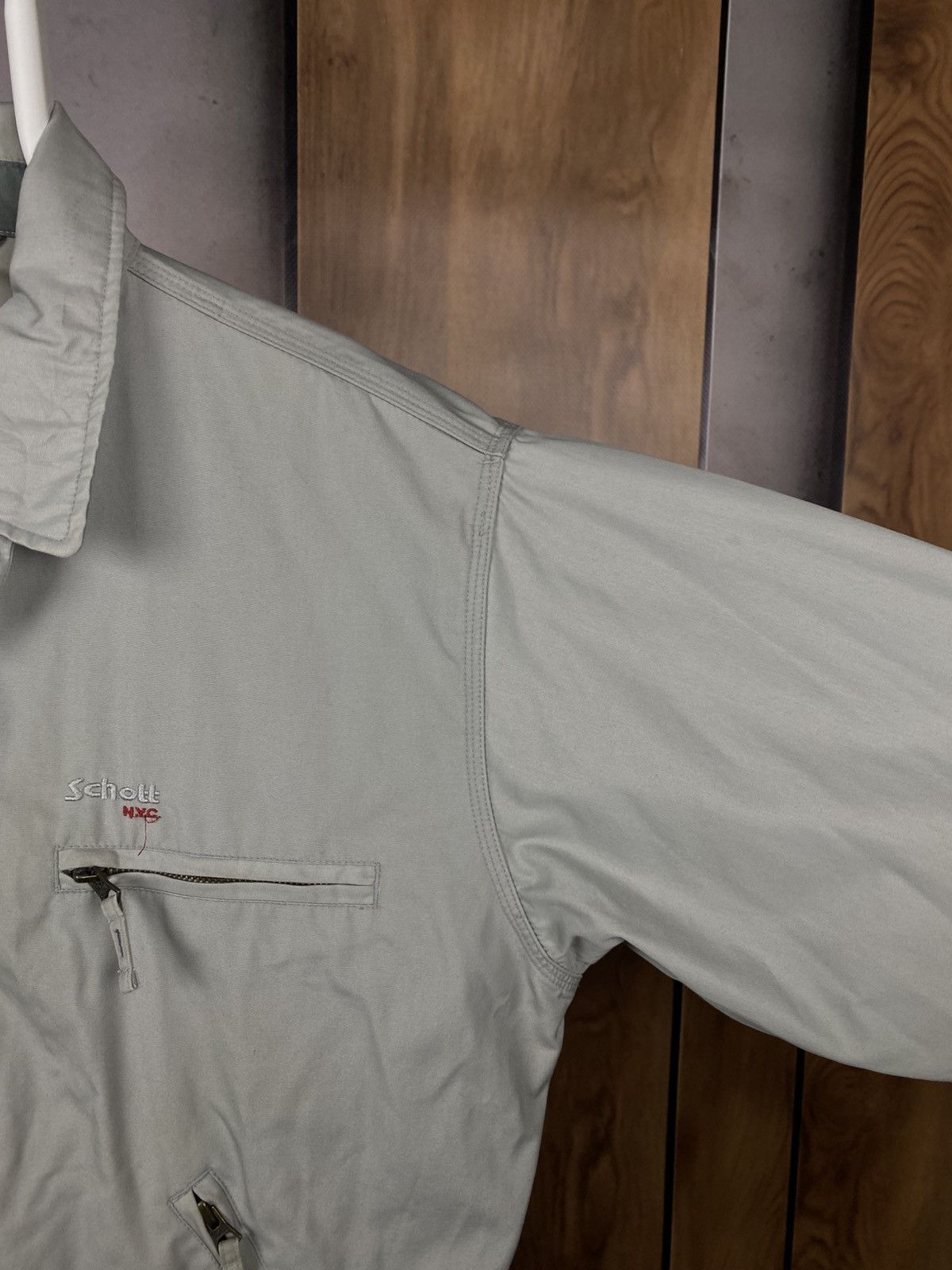 Schott 🍇Vintage 90s Jacket Schott NYC Bros Work Jacket VTG🍇 Size US M / EU 48-50 / 2 - 7 Thumbnail
