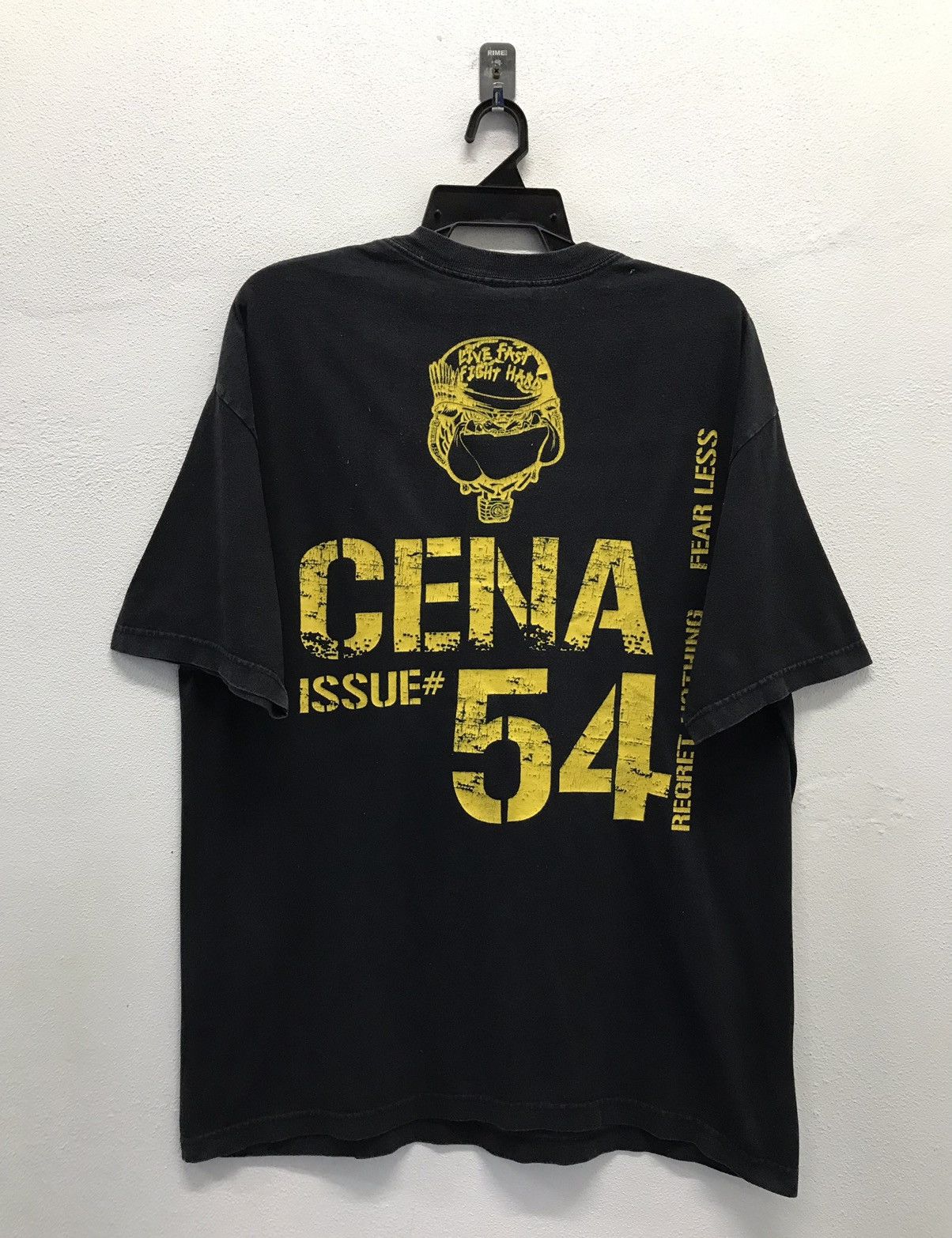 Vintage × WWE × WWF Vintage WWE John Cena Live Fast Fight Hard Shirt Size US XL / EU 56 / 4 - 2 Thumbnail