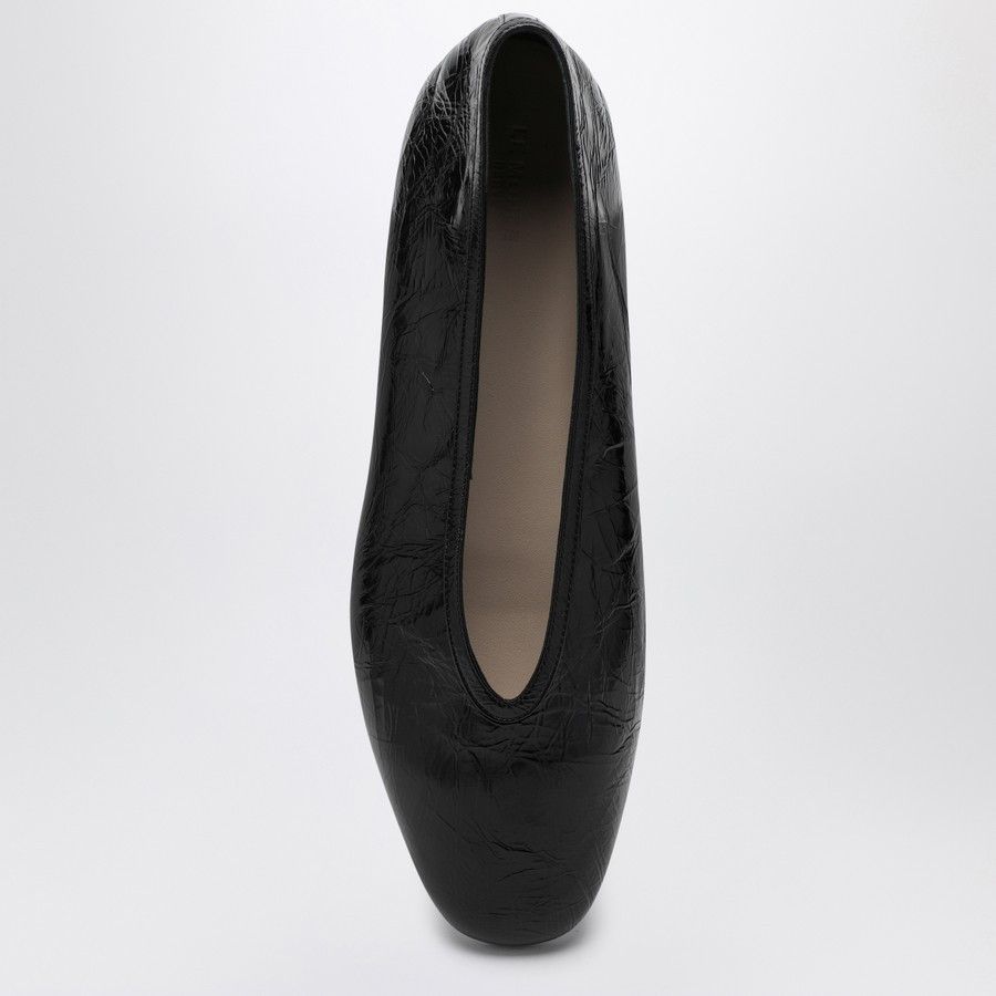 Le Monde Beryl o1d2blof0824 Luna Leather Slipper in Black Size US 8.5 / IT 38.5 - 3 Thumbnail