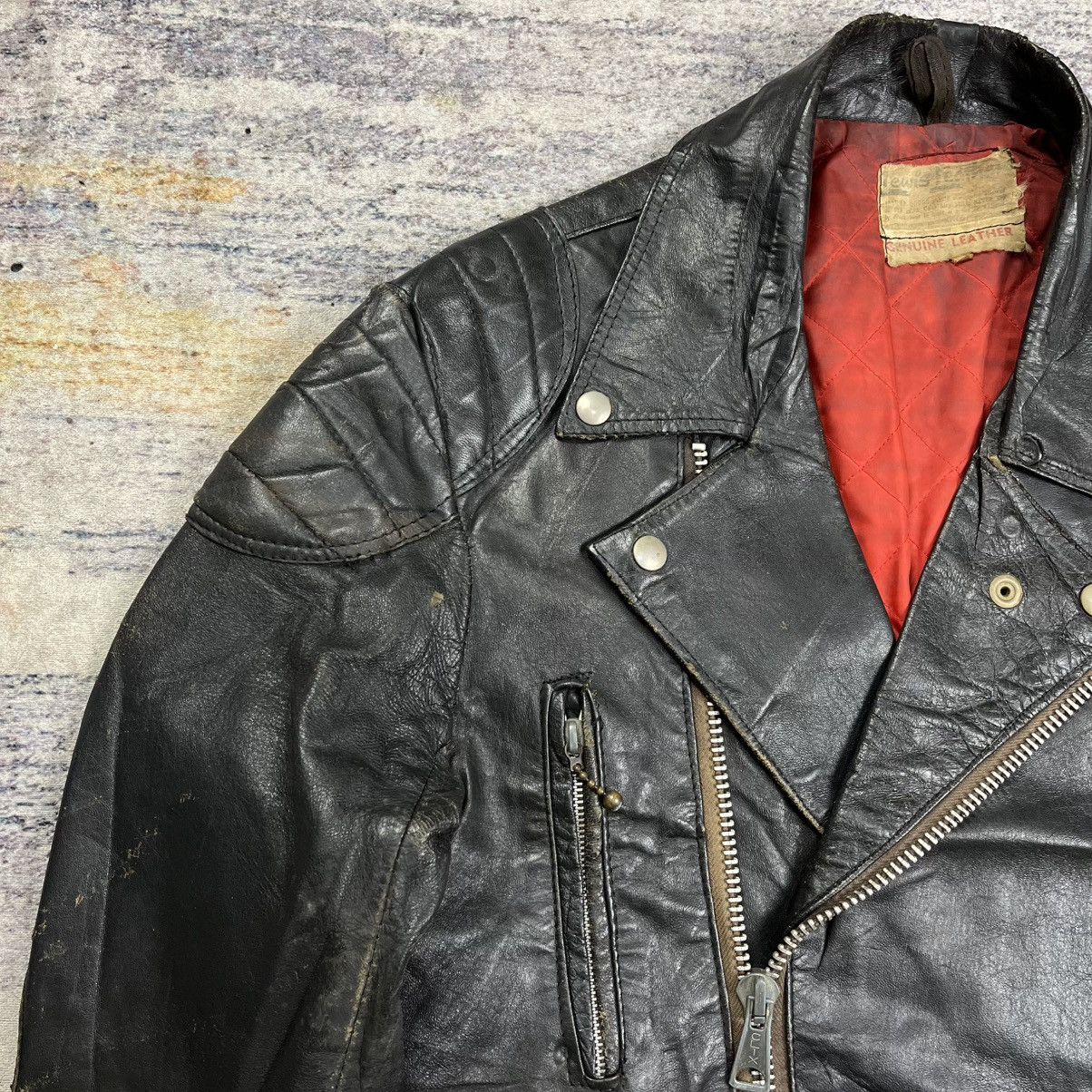 Lewis Leathers Vintage 60s Lewis leather lighting no 391 leather jacket Size US L / EU 52-54 / 3 - 9 Thumbnail