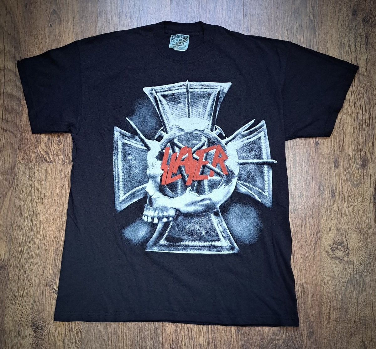 Band Tees SLAYER x Vintage T-Shirt Size US XL / EU 56 / 4 - 1 Thumbnail