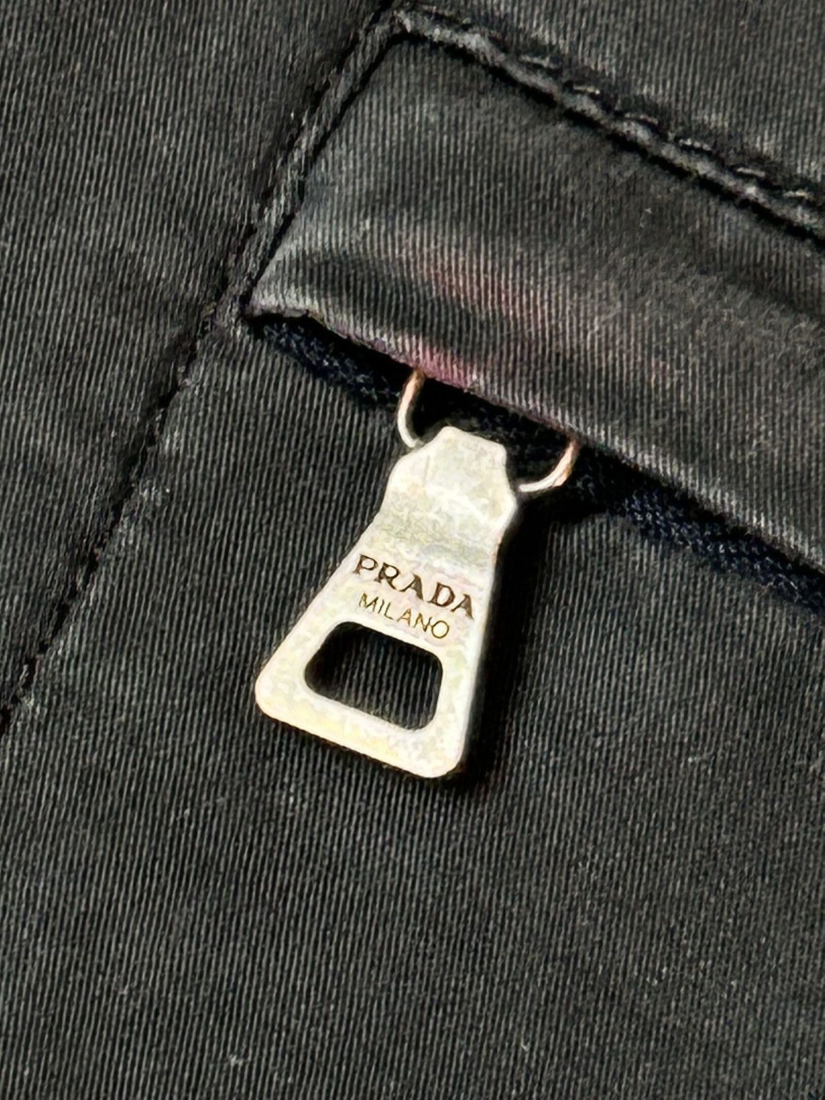 Prada Luxury PRADA MILANO Pants Chino Classic Cotton Grey Size US 36 / EU 52 - 16 Thumbnail