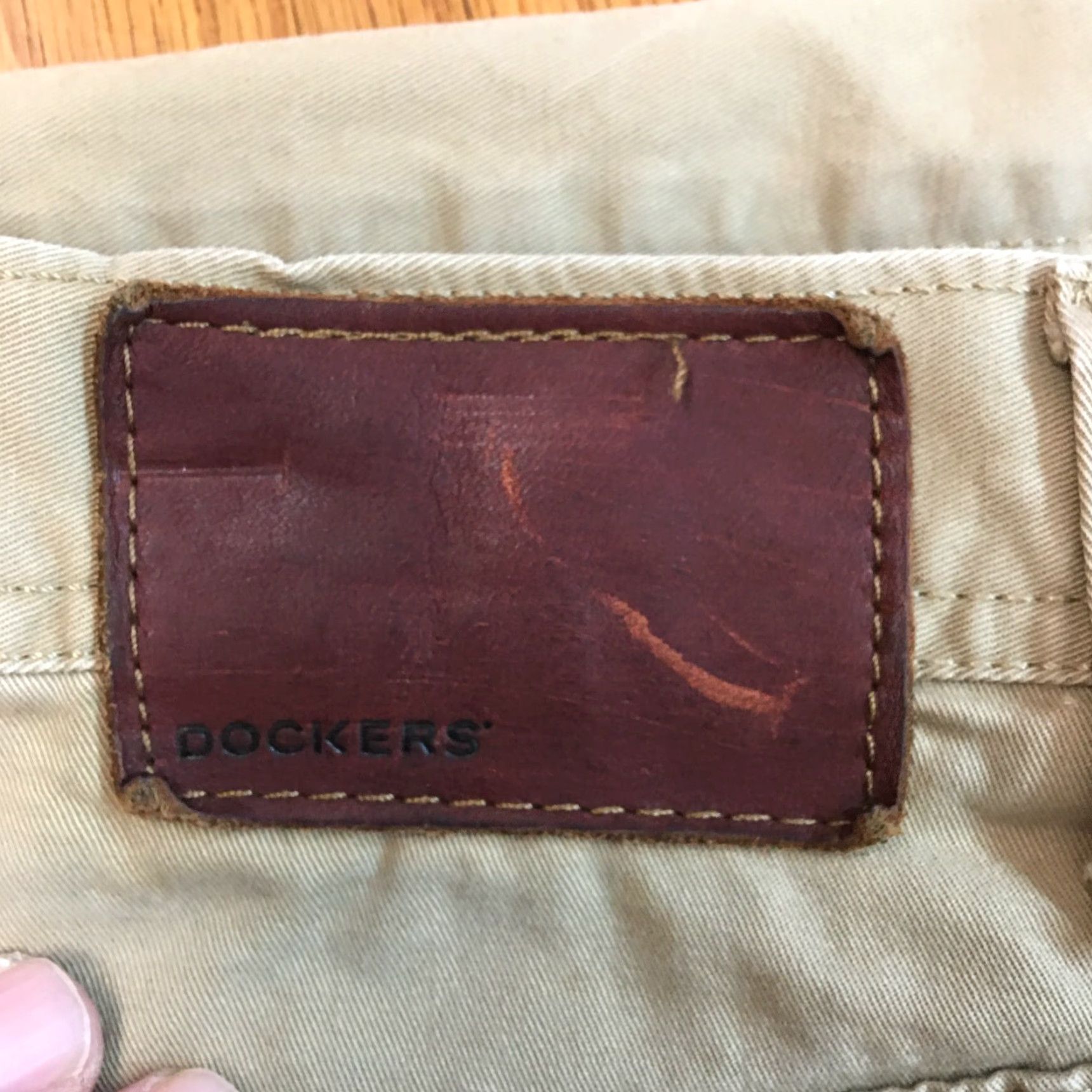 Dockers VINTAGE Dockers Mens Dress Pants Straight Leg Brown 36X32 Regular Size US 36 / EU 52 - 6 Thumbnail