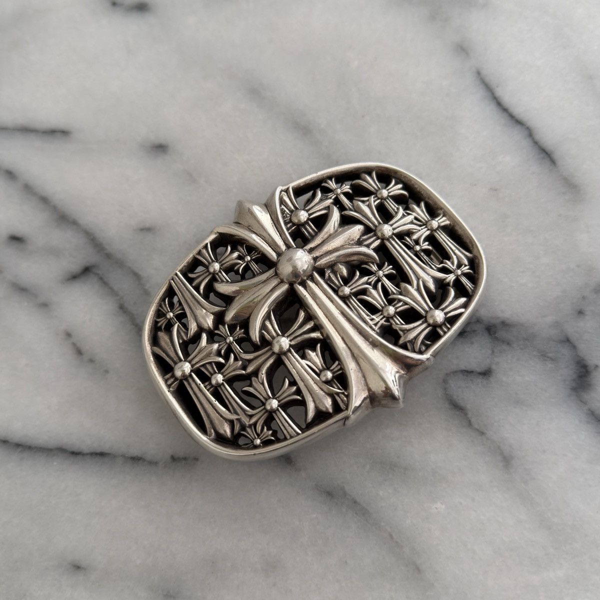 Chrome Hearts Chrome Hearts Cemetery Belt Buckle Size ONE SIZE - 1 Thumbnail