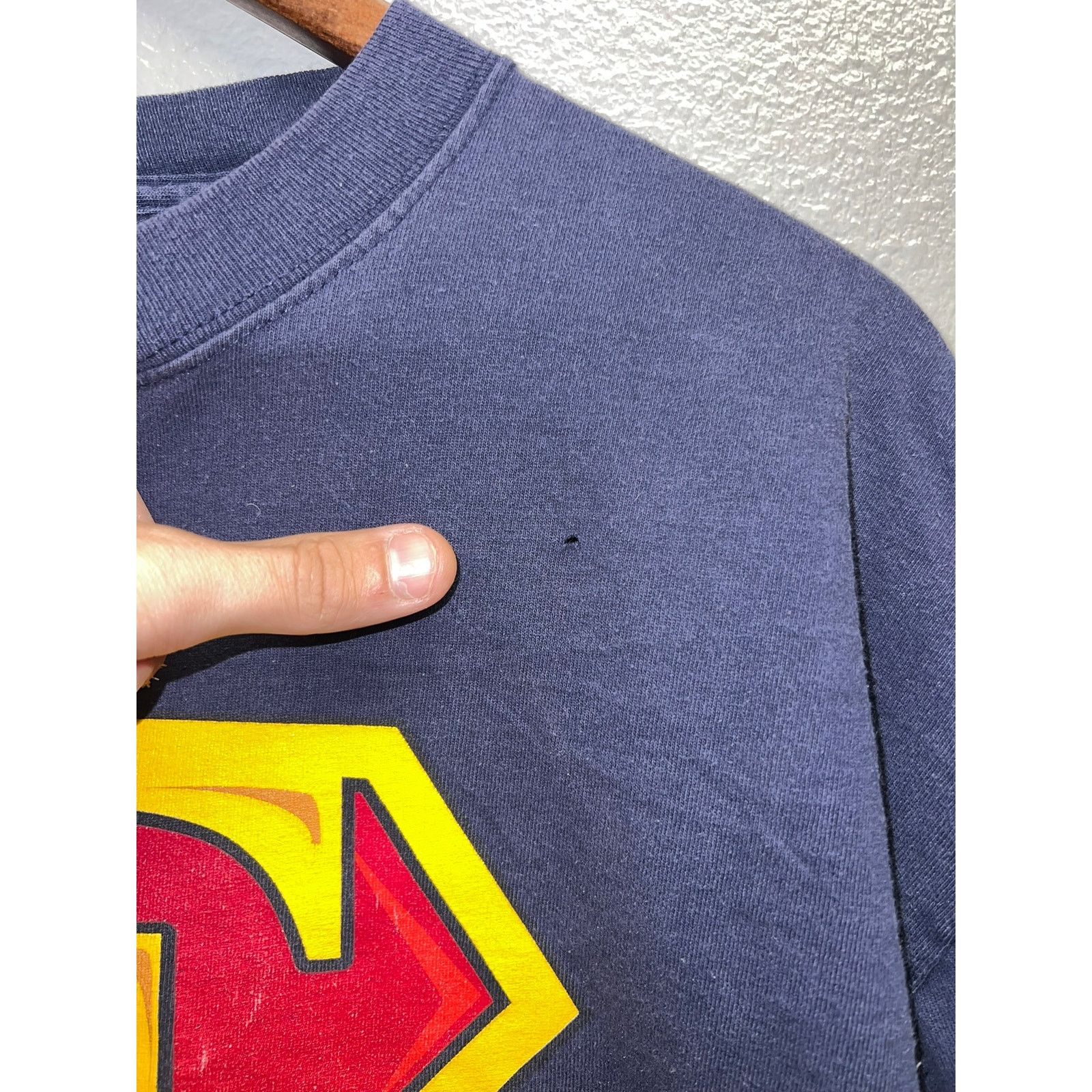 Delta Vintage Firefighter Shirt Super Fire Fighter Man Courage XL Size US XL / EU 56 / 4 - 3 Thumbnail