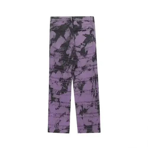 Vintage tie dye pattern jeans Size US 30 / EU 46 - 2 Thumbnail