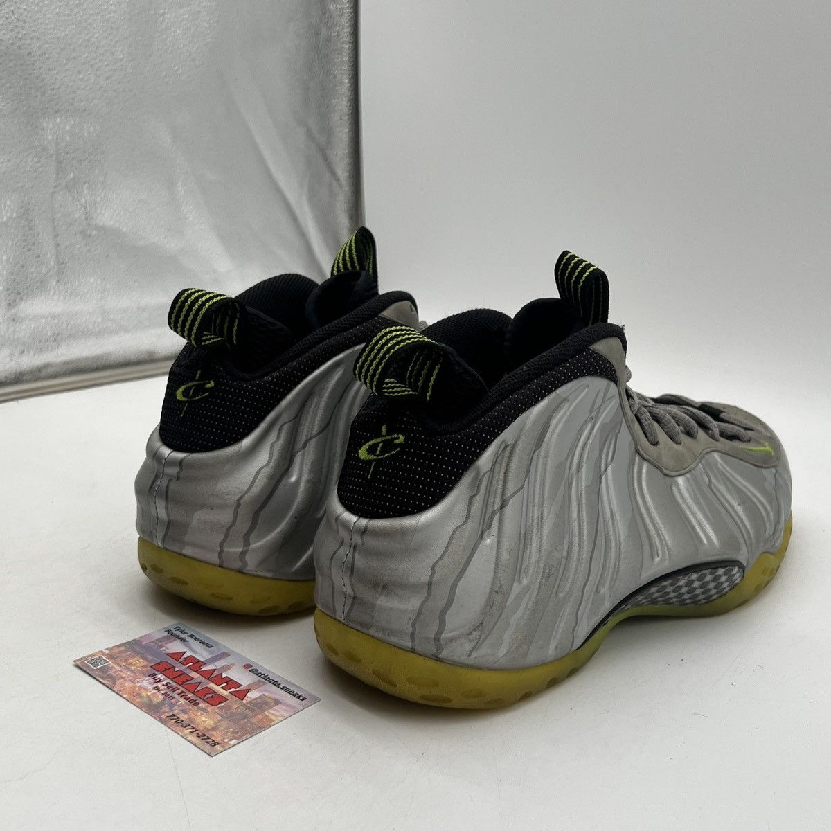 Nike Air Foamposite one metallic camo Size US 11.5 / EU 44-45 - 5 Thumbnail