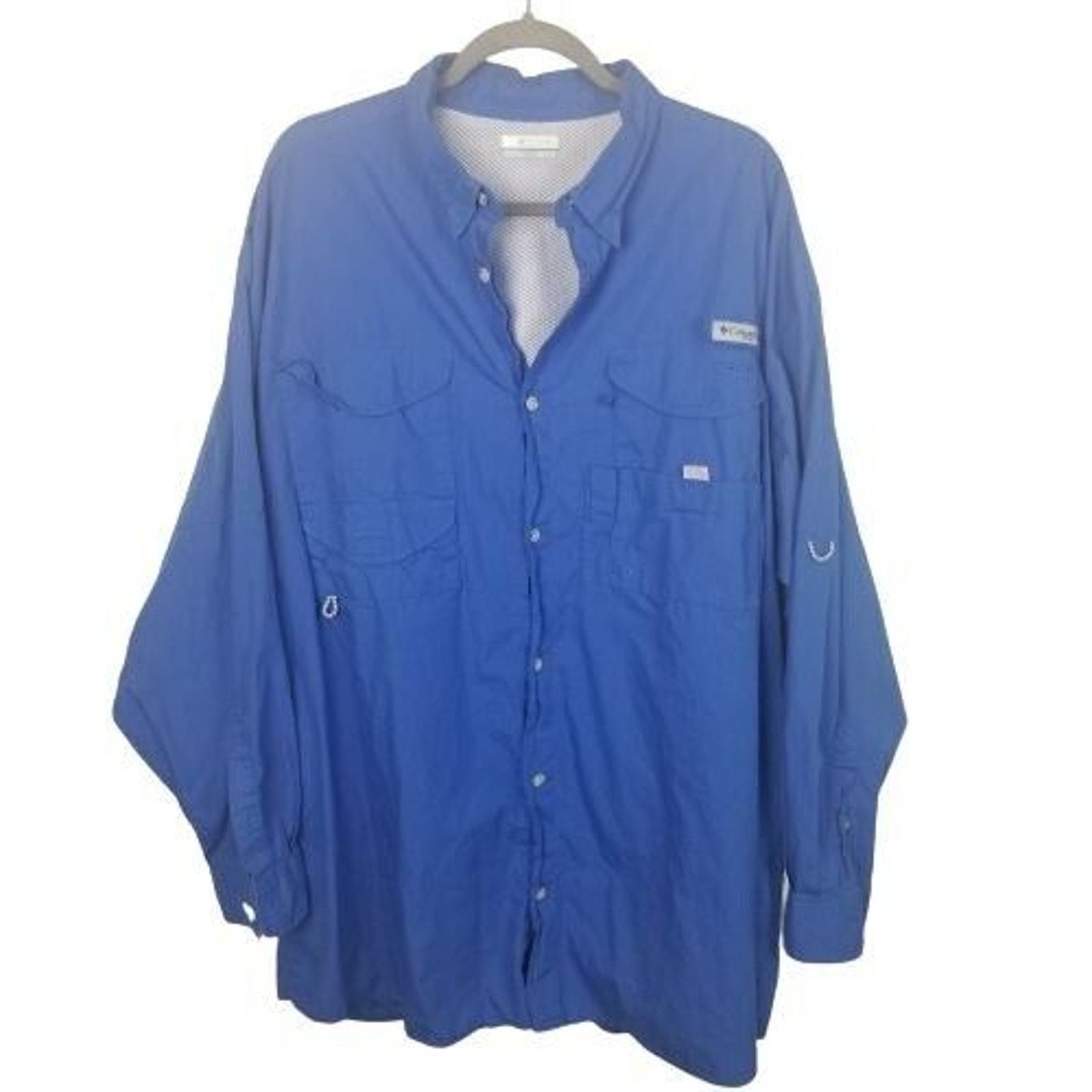 Columbia Columbia PFG Mens Vented Fishing Shirt XXL Outdoor Utility Size US XXL / EU 58 / 5 - 1 Thumbnail