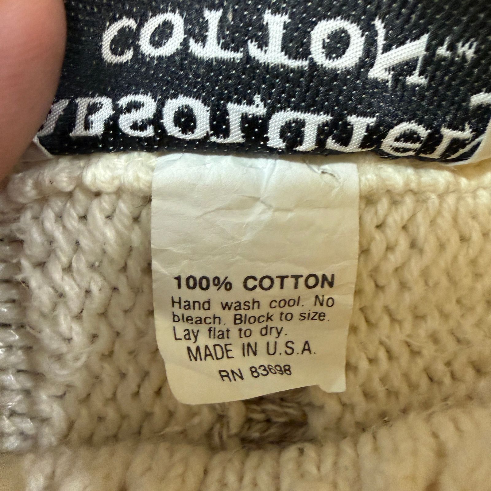 Vintage Vintage Absolutely Cotton 3D Textured Sweater Women's Large Size L / US 10 / IT 46 - 4 Thumbnail