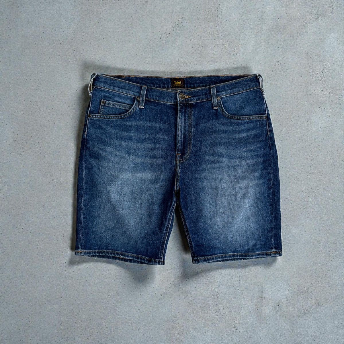 Lee Lee Rider Denim Jean Men Shorts Size W36 Size US 36 / EU 52 - 1 Thumbnail