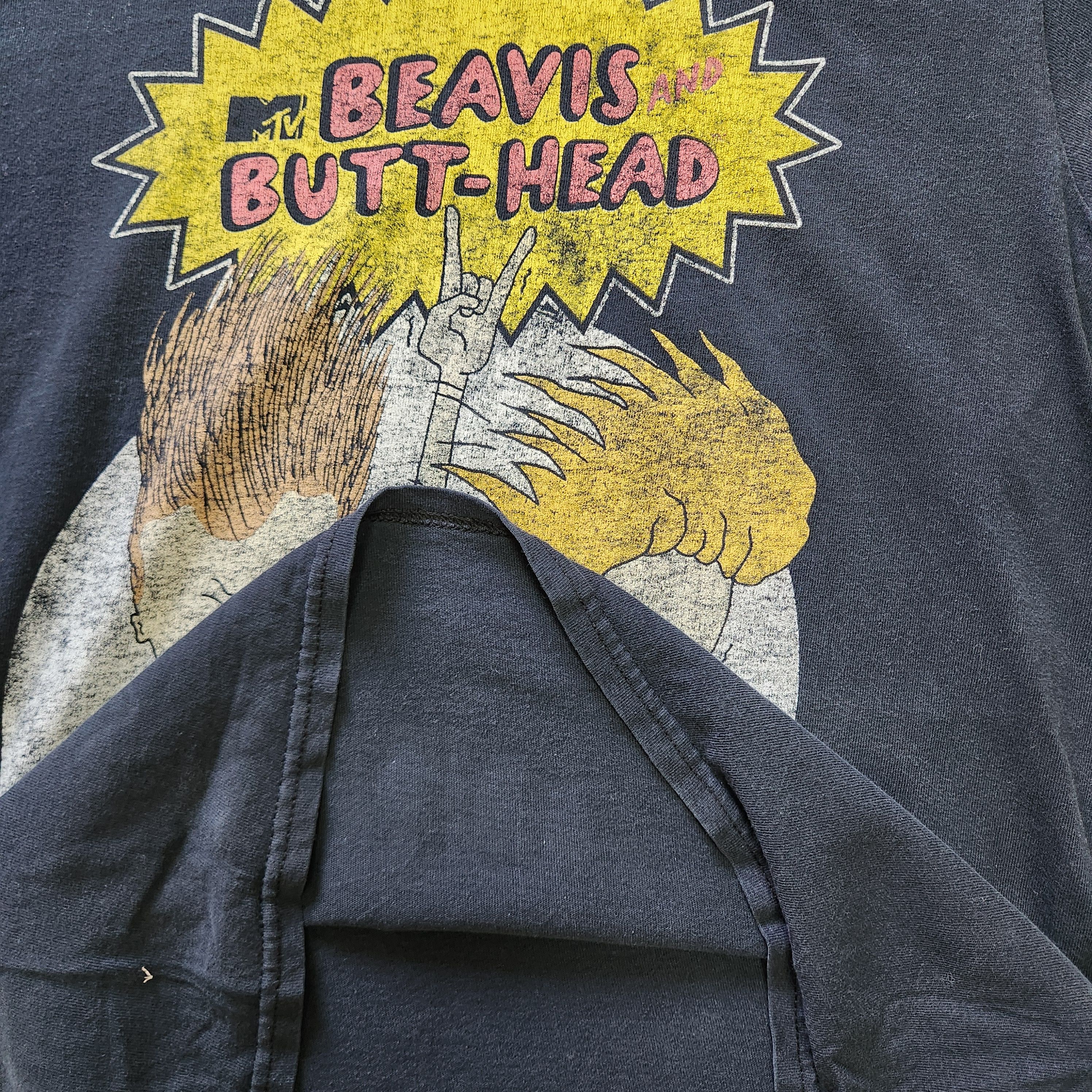 Mtv MTV Beavis And Butt-Head Distressed Printed TShirt Size US S / EU 44-46 / 1 - 15 Thumbnail