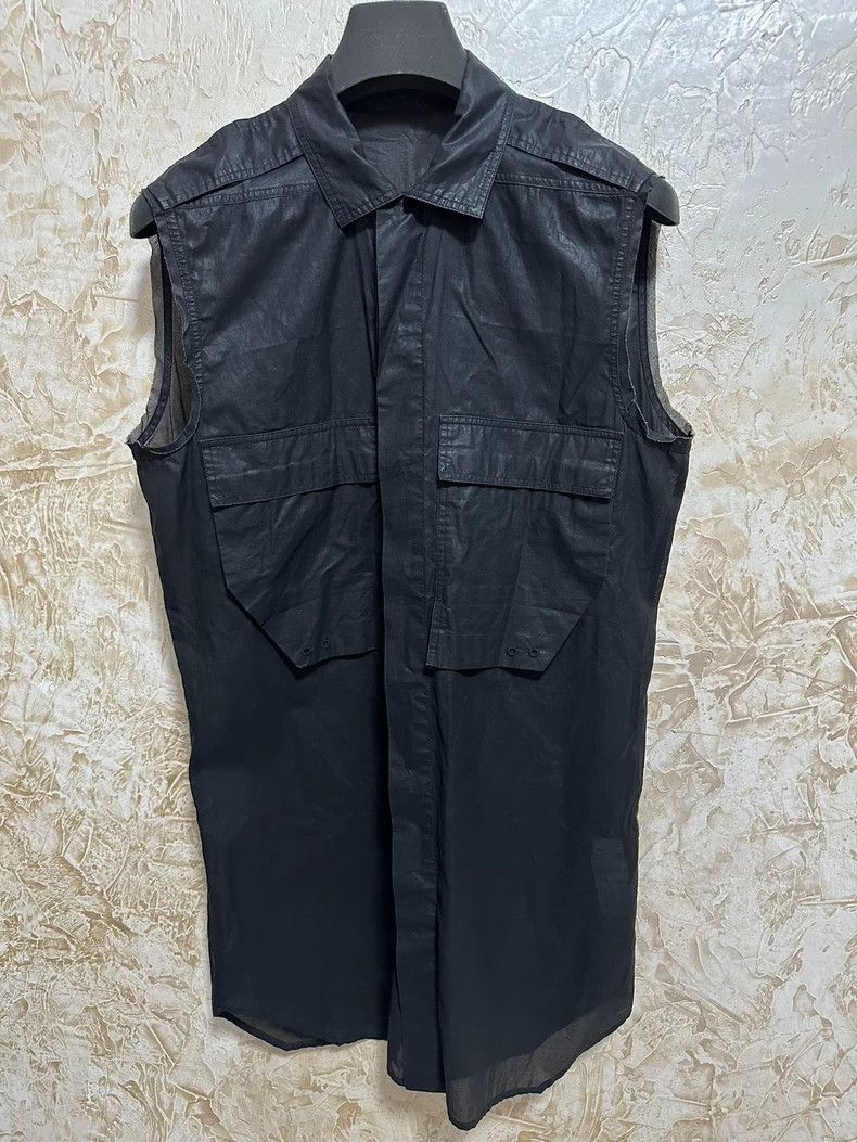 Rick Owens rick owens Sleeveless vest 2502-Nextarrow Size 48R - 3 Thumbnail