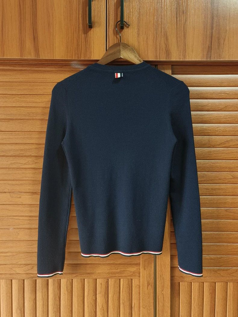 Thom Browne Thom Browne A pulley tuck sweater Size US L / EU 52-54 / 3 - 2 Thumbnail