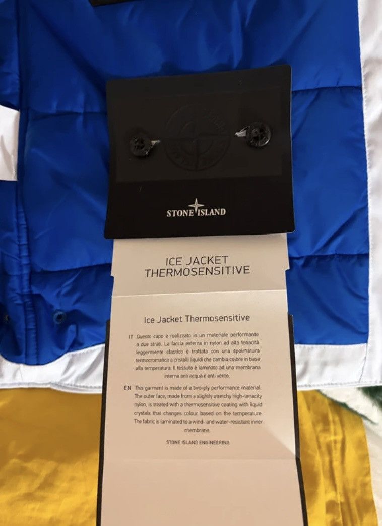 Stone Island ❄️ICE THERMOSENSITIVE JACKET 💎 Size US XL / EU 56 / 4 - 6 Thumbnail