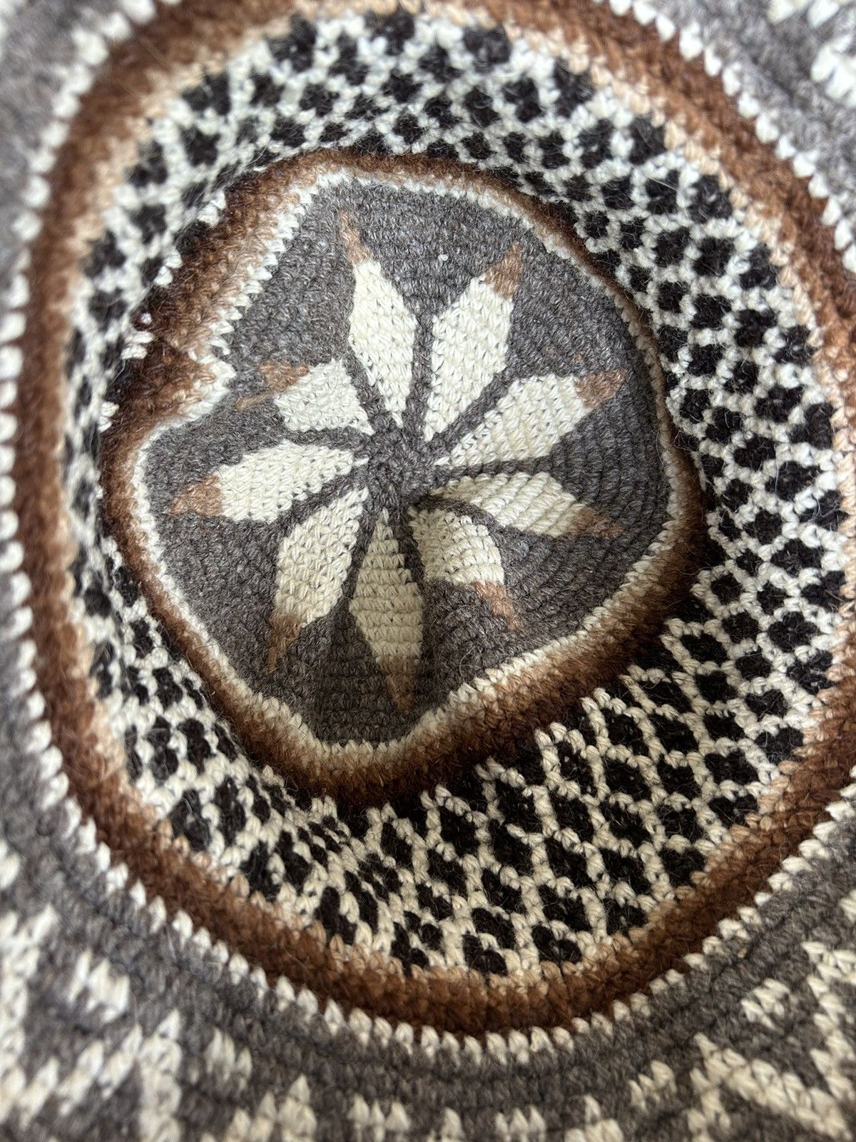 Japanese Brand × Kapital × Vintage Crochet Knitted Handmade Bucket Hats Size ONE SIZE - 8 Thumbnail