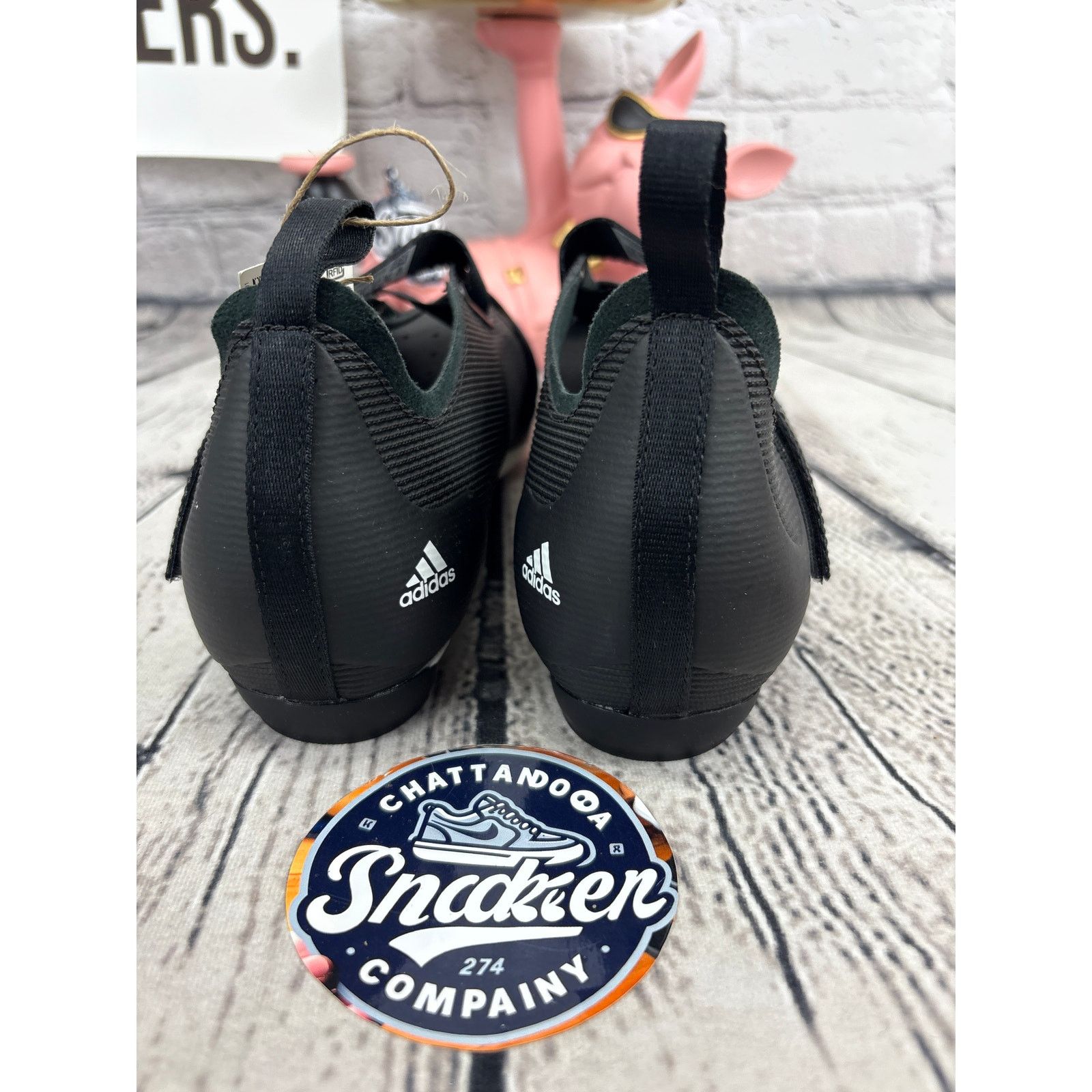 Adidas Adidas Indoor Cycling Shoes Men 8 Black Cycle Spin Class NEW Size US 8 / EU 41 - 4 Thumbnail