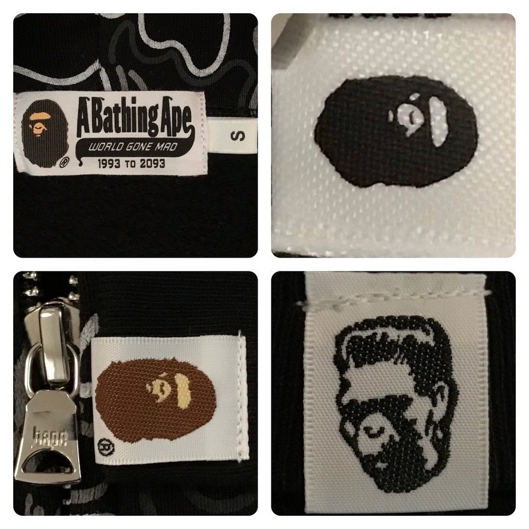 Bape BAPE NEON CAMO Shark Full Zip Hoodie a bathing ape Size US S / EU 44-46 / 1 - 8 Thumbnail