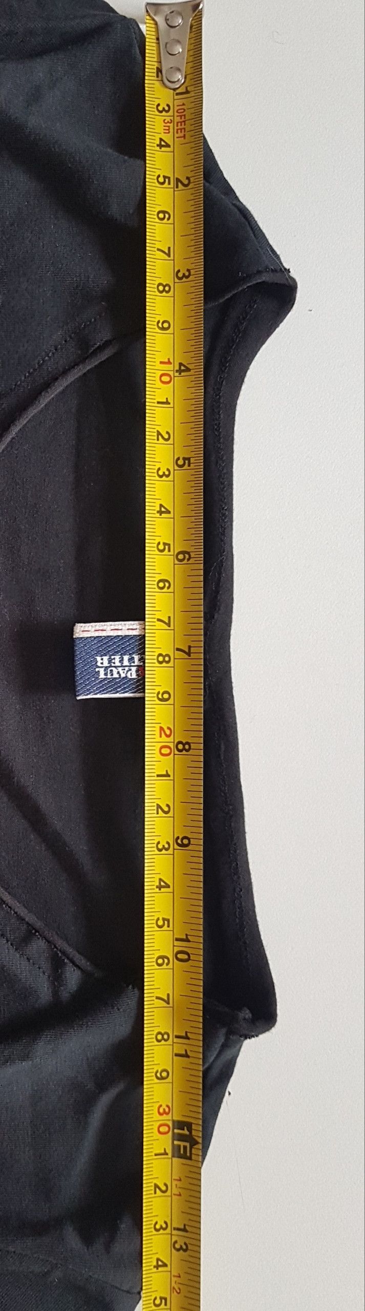 Jean Paul Gaultier Camouflage and lettering black t-shirt Size S / US 4 / IT 40 - 9 Thumbnail