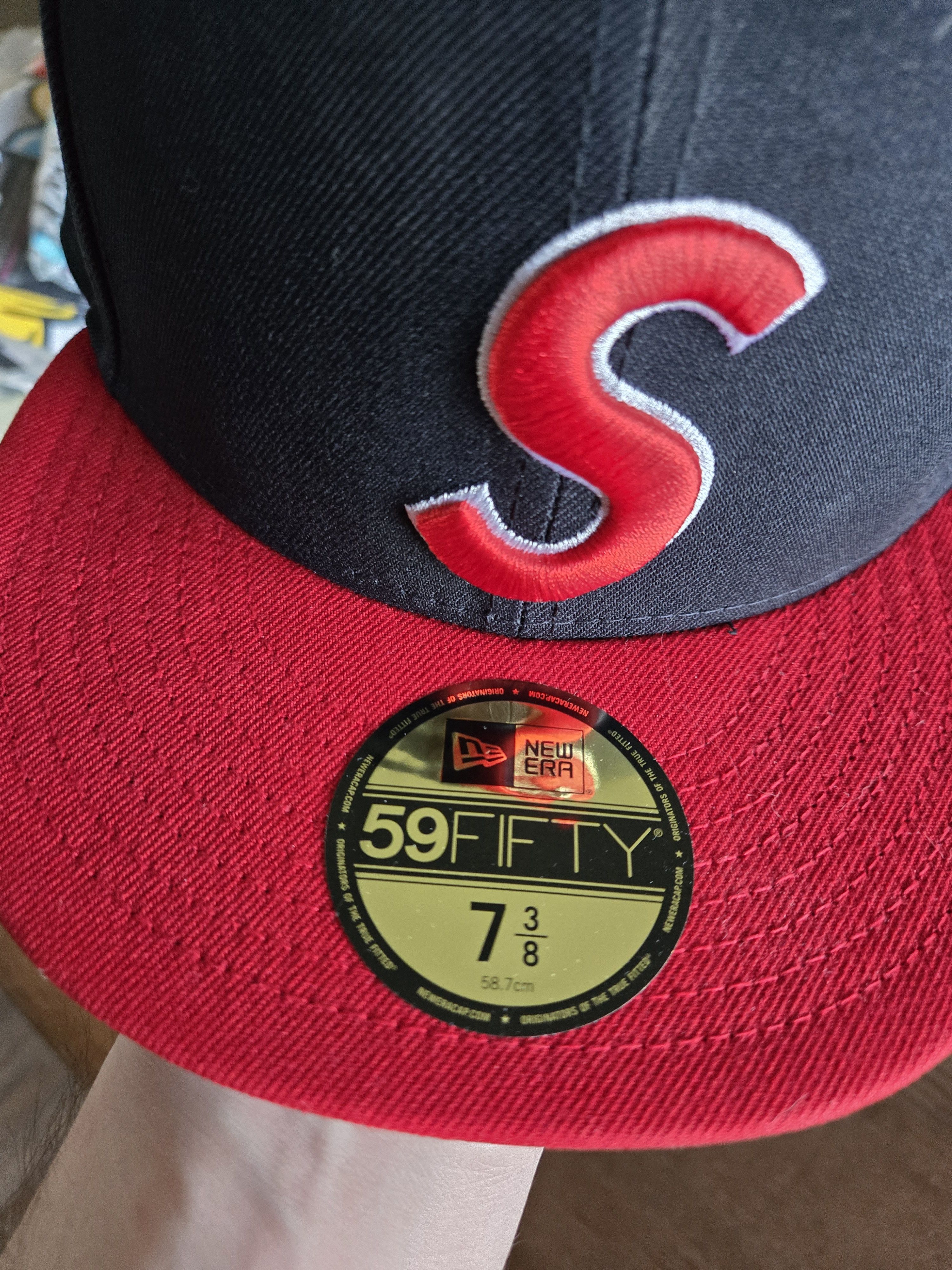 New Era × Supreme Supreme Reaper S Logo New Era Size ONE SIZE - 2 Thumbnail