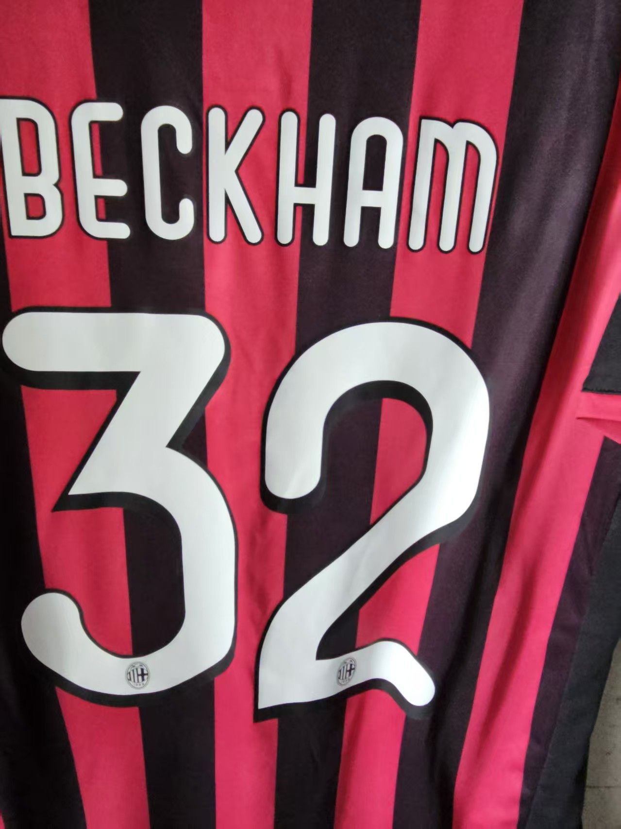Other 2008 2009 AC Milan #23 David Beckham Jersey Size US S / EU 44-46 / 1 - 5 Thumbnail