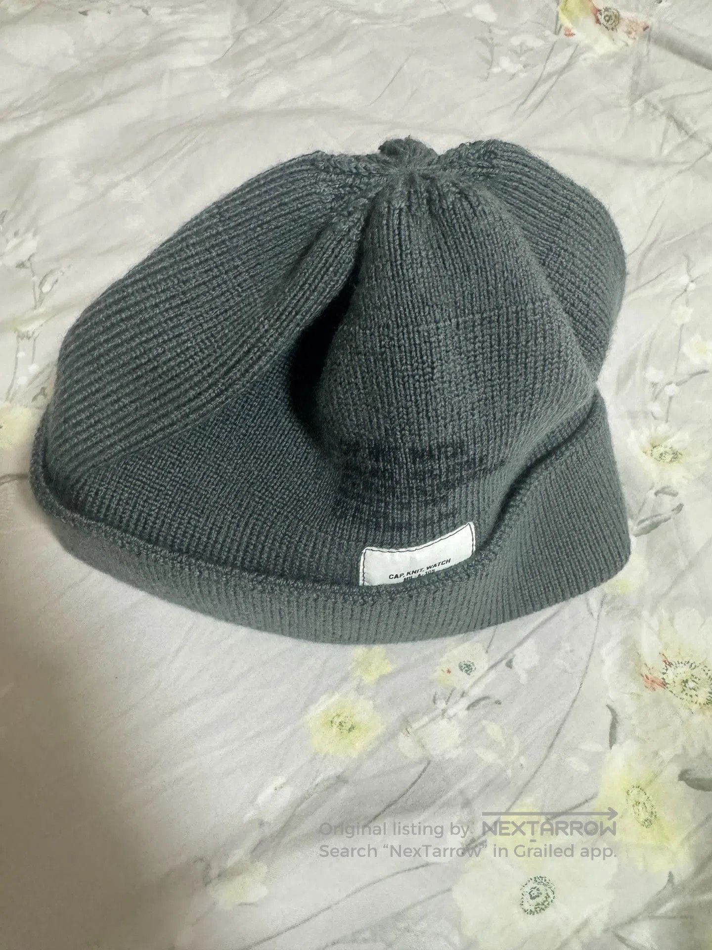 N.Hoolywood n.hoolywood 22AW Wool Blend Knit Beanie. Size ONE SIZE - 4 Thumbnail