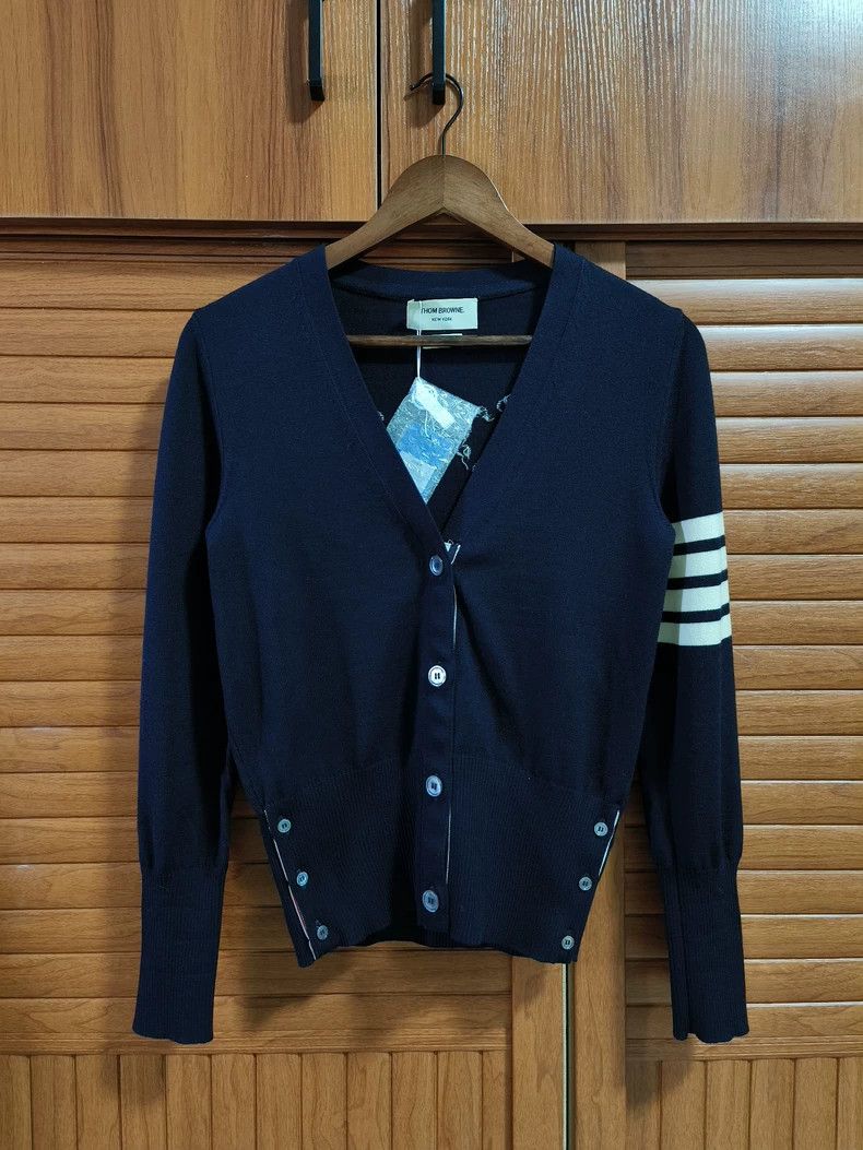 Thom Browne Thom Browne Knitted cardigan Size US S / EU 44-46 / 1 - 2 Thumbnail