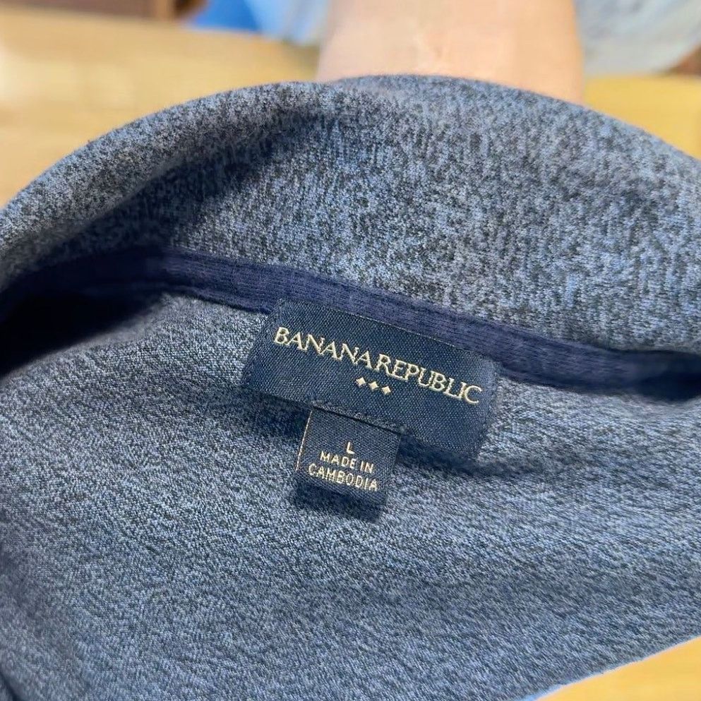 Levi's Banana Republic 100% cotton polo size L Size US L / EU 52-54 / 3 - 3 Thumbnail