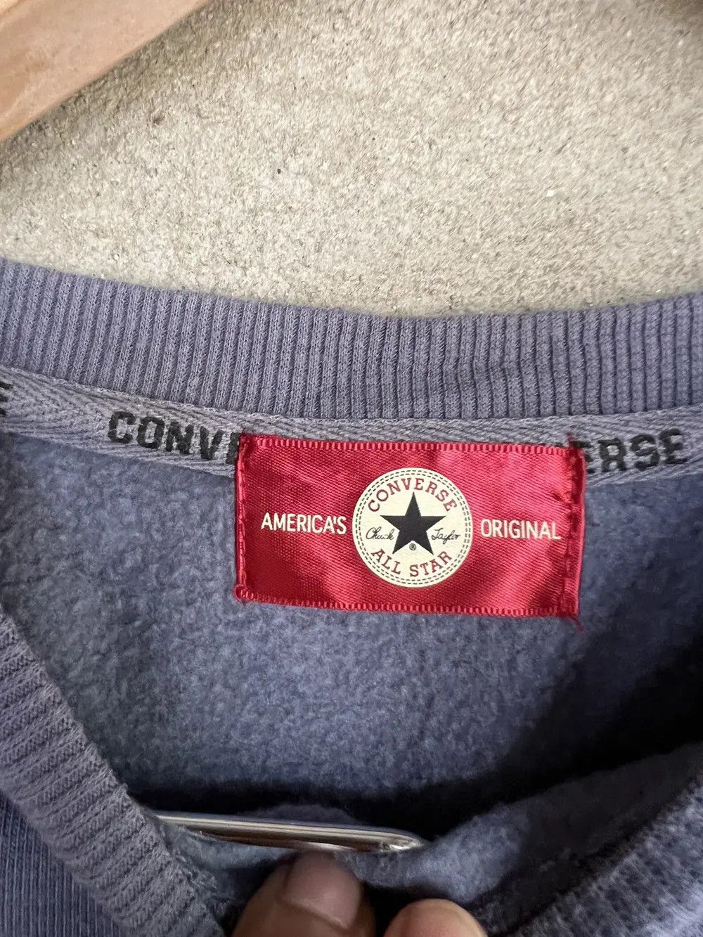 Converse Vintage Converse Spell Out Sweatshirt Size US L / EU 52-54 / 3 - 4 Thumbnail