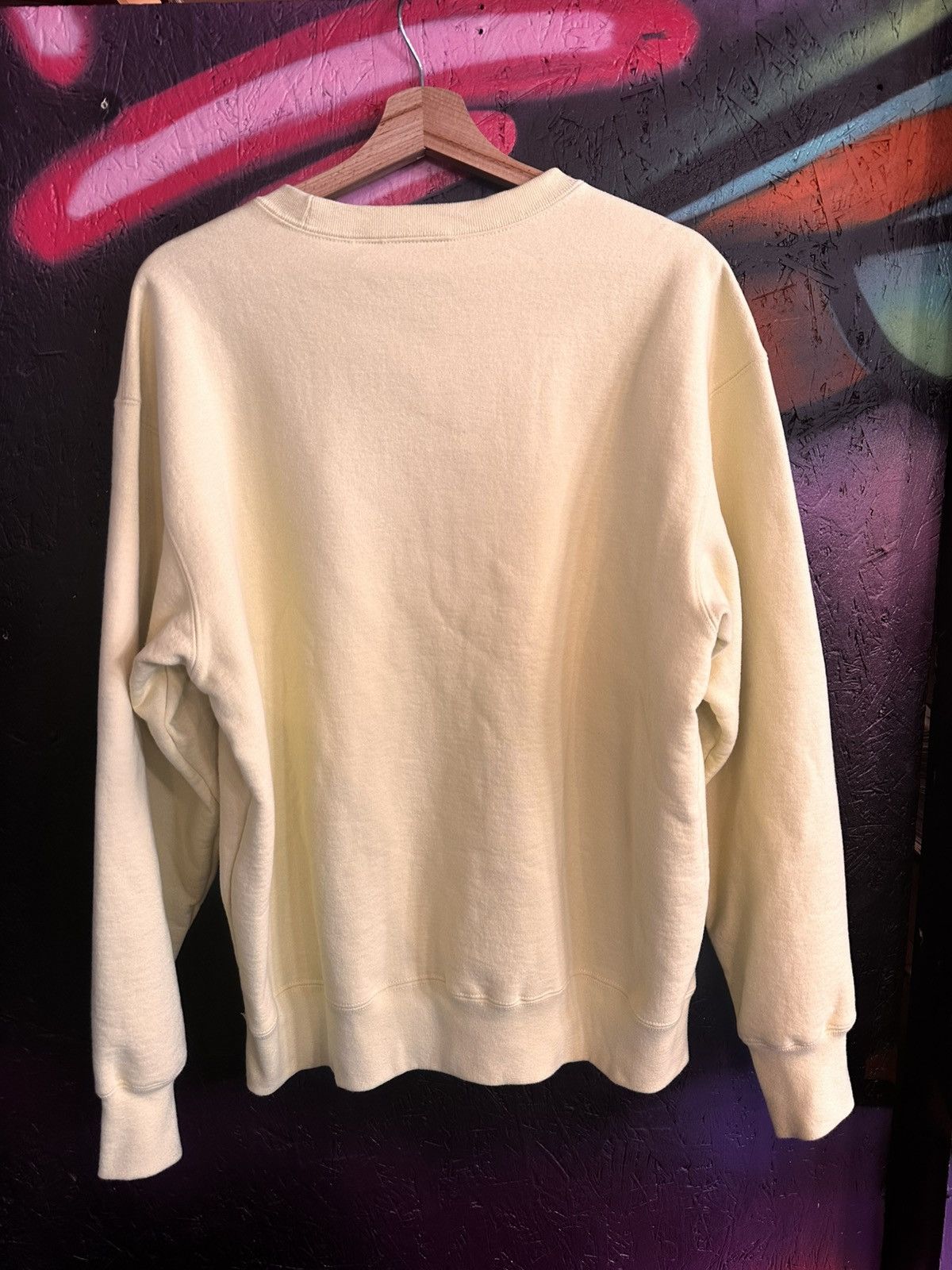 Supreme Supreme Box Logo crewneck yellow Size US M / EU 48-50 / 2 - 2 Thumbnail