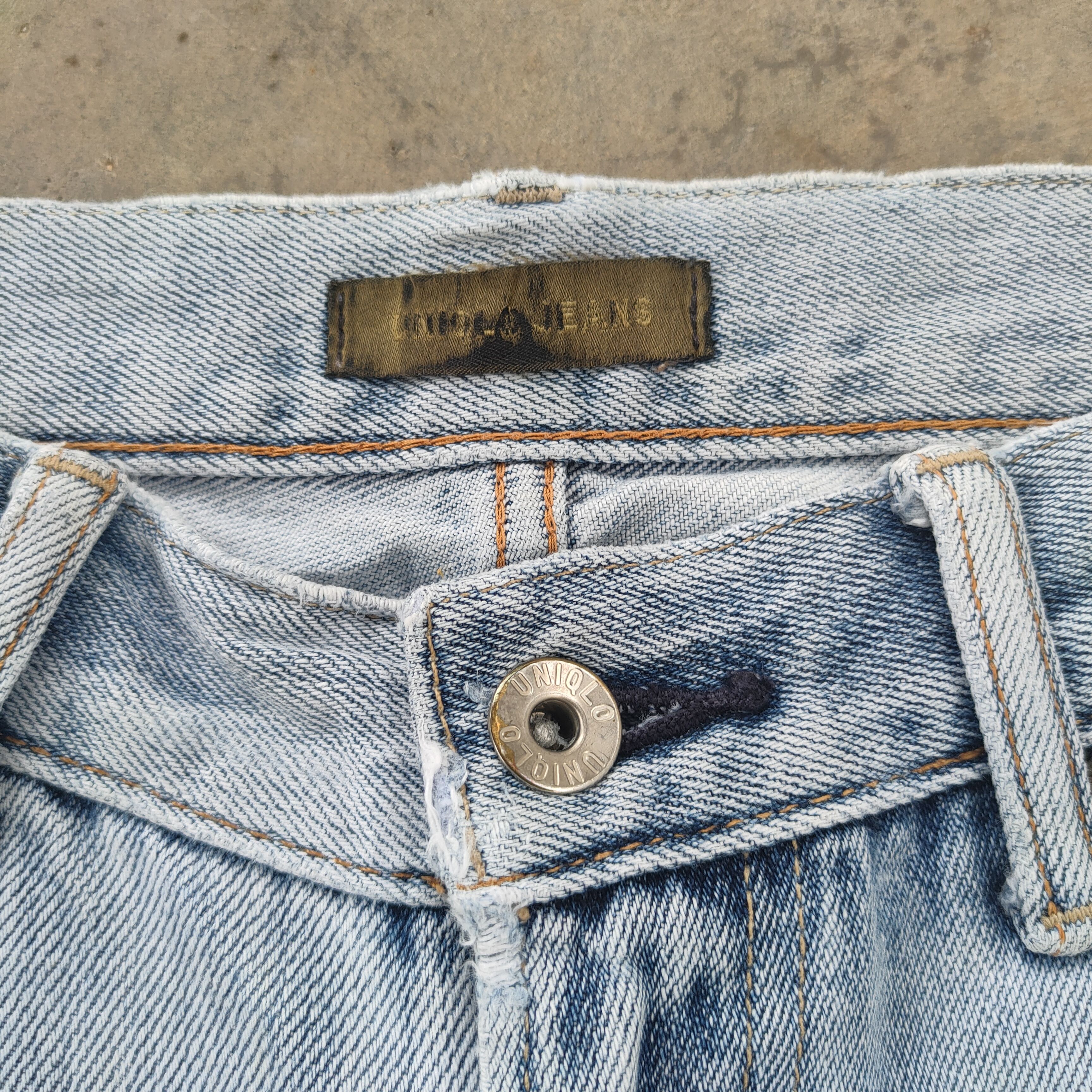 Japanese Brand VINTAGE JAPANESE FADED DISTRESSED JEANS PANTS Size US 30 / EU 46 - 7 Thumbnail