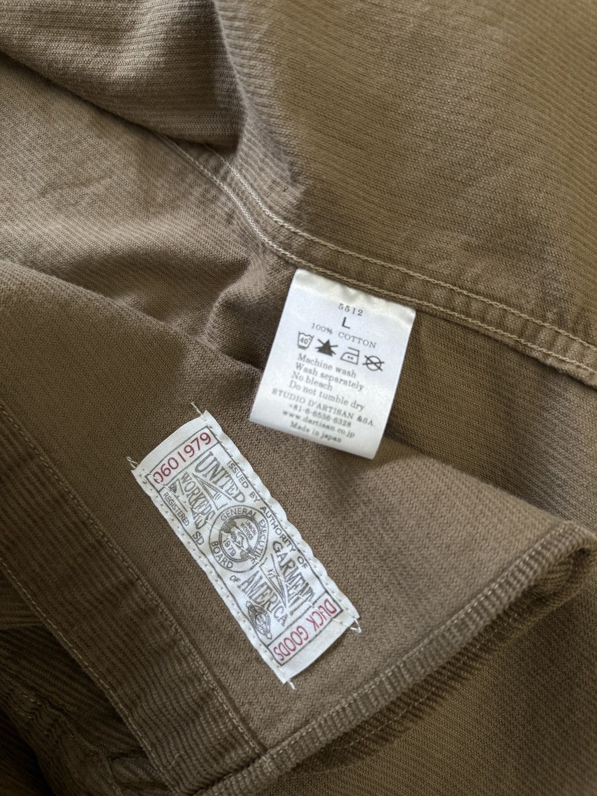 Studio D'Artisan Studio D’Artisan Work Shirt Size US L / EU 52-54 / 3 - 6 Thumbnail
