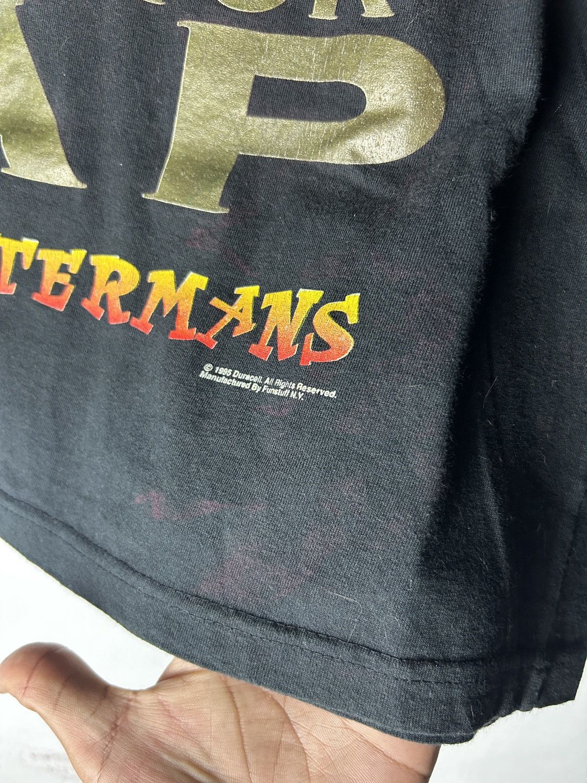 Vintage Vintage 1995 'Generation Gap' Duracell Battery Promo Tee Size US L / EU 52-54 / 3 - 2 Thumbnail