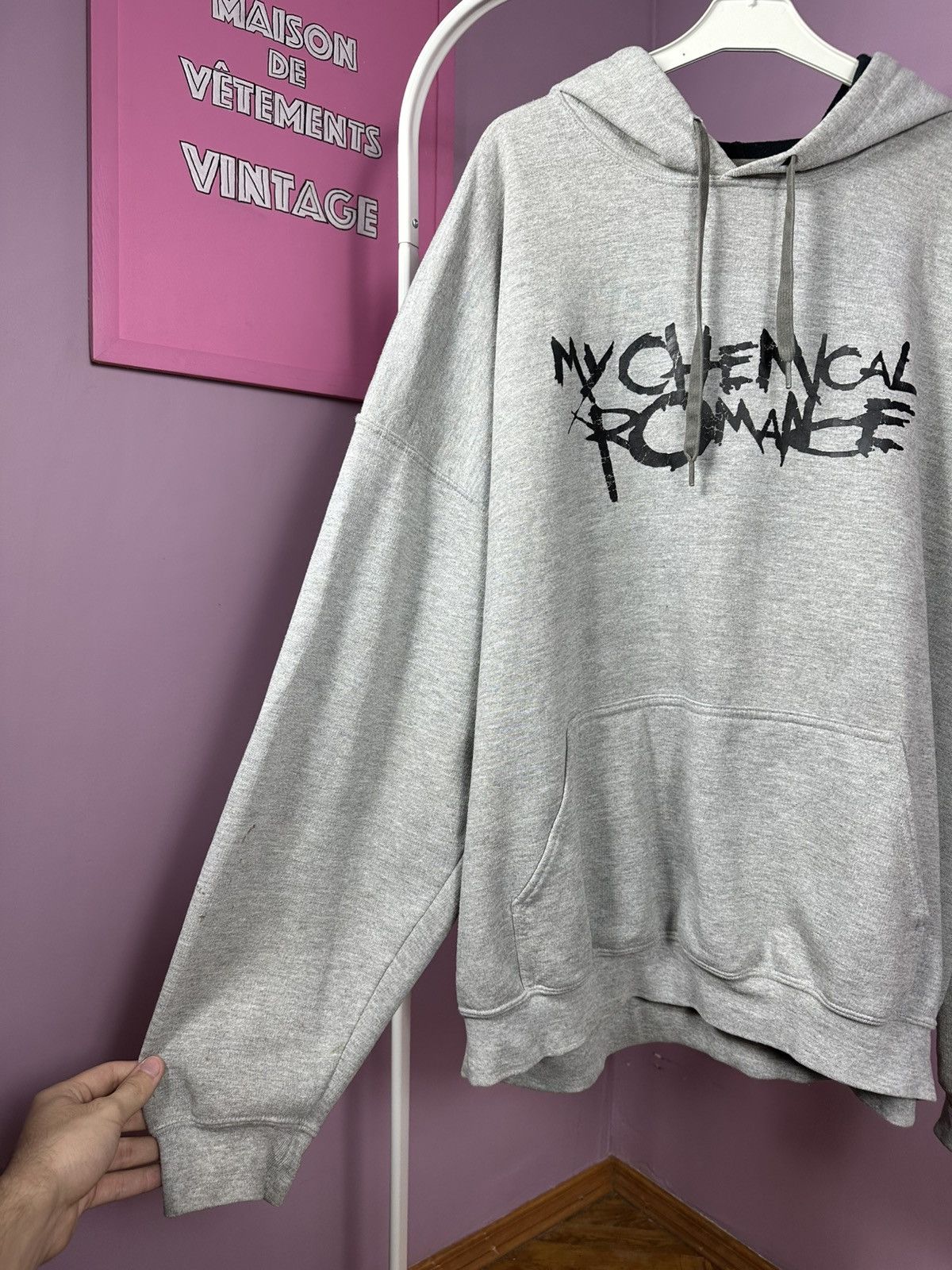 Gildan Vintage MCR My Chemical Romance Hoodie Spider Printed Size US XXL / EU 58 / 5 - 9 Thumbnail