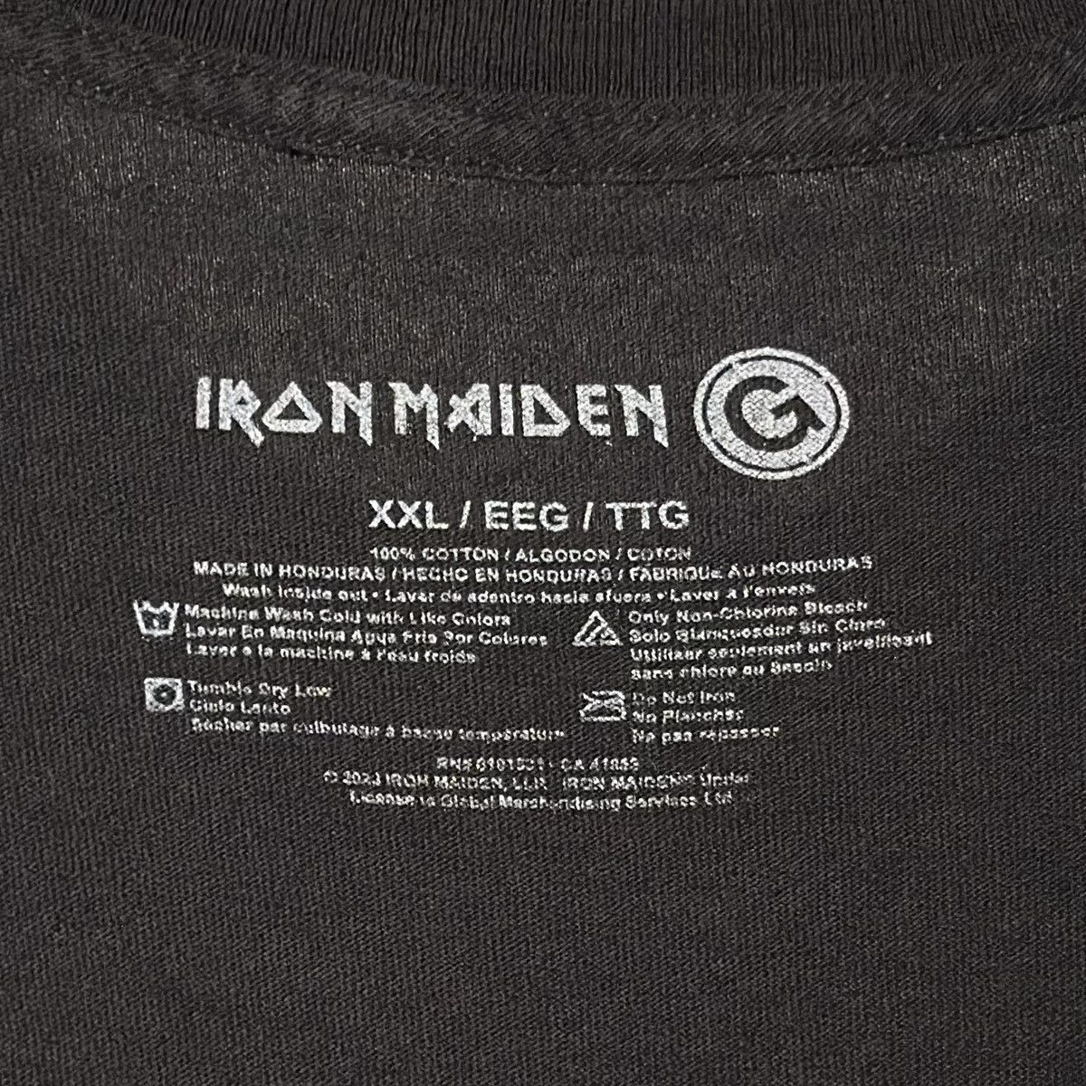 Iron Maiden 2023 Iron Maiden 'Eddie Skull' Metal Band T-Shirt, Size XL! Size US XL / EU 56 / 4 - 4 Thumbnail