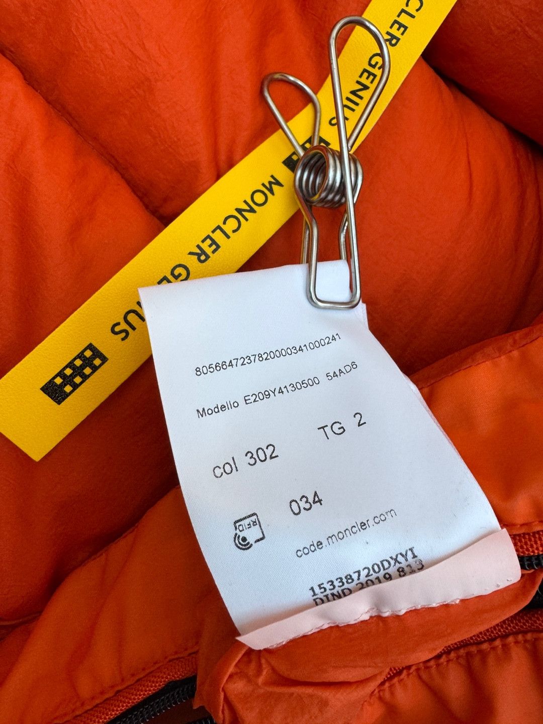 1017 ALYX 9SM Moncler Genius x 1017 Alyx 9SM Deimos Puffer Jacket Down Size US M / EU 48-50 / 2 - 13 Thumbnail