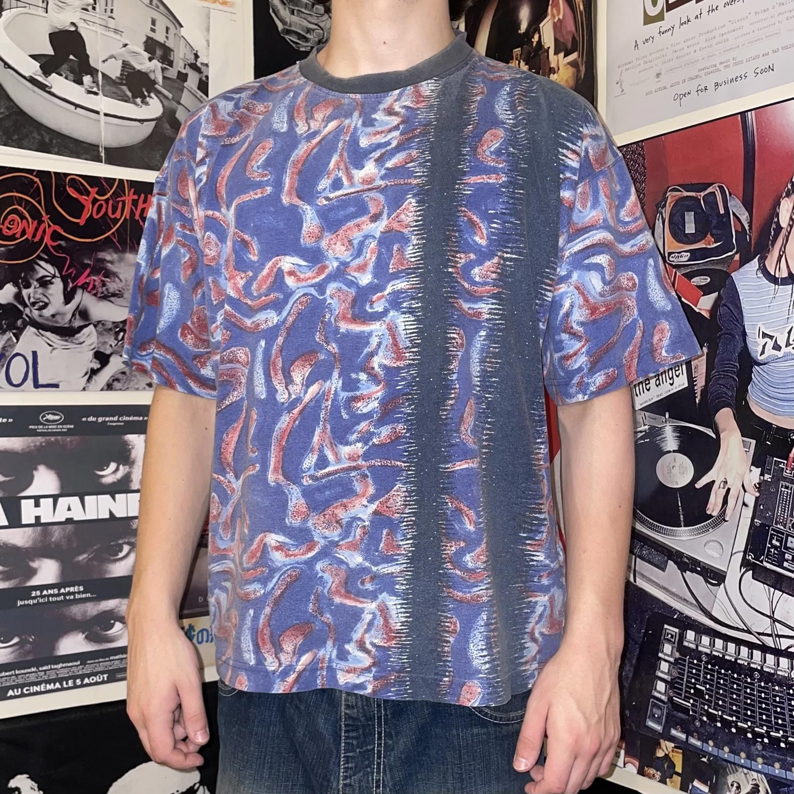 Jungles Jinglers 90s Funky Pattern T-Shirt M Size US M / EU 48-50 / 2 - 5 Thumbnail