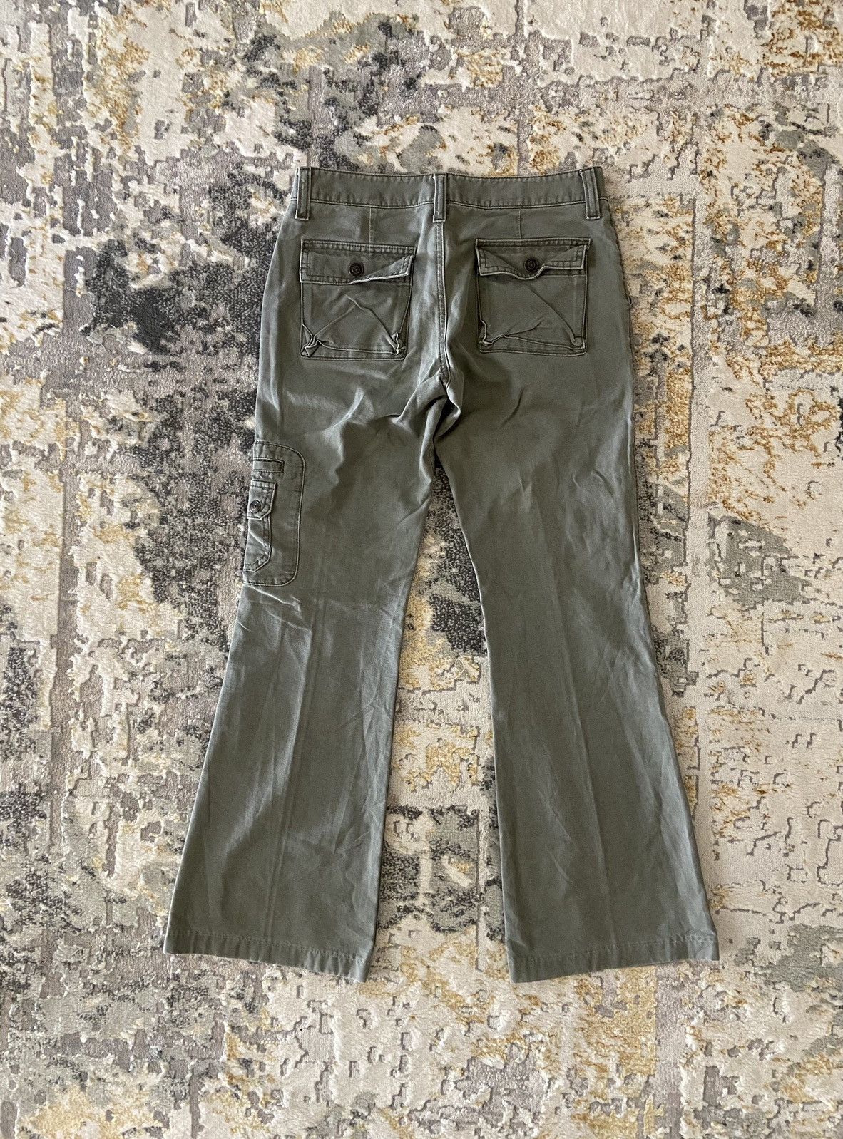 If Six Was Nine × Japanese Brand × Other ❤️‍🔥SEND OFFER ❤️‍🔥Cargo Flare Japan Brand Stylish Trouser Size 30" / US 8 / IT 44 - 7 Thumbnail